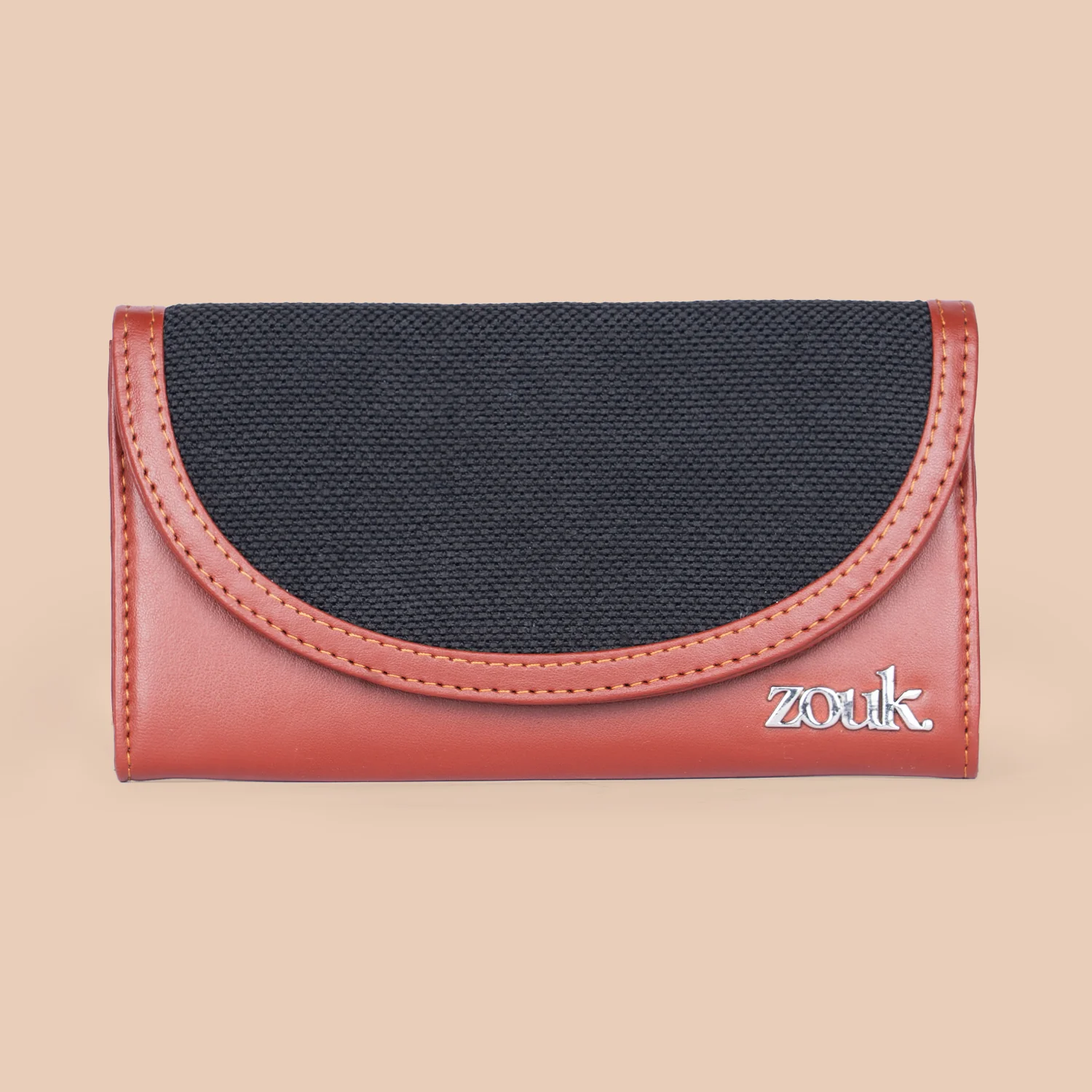 Jet Black Kyra Flap Wallet - Image 3