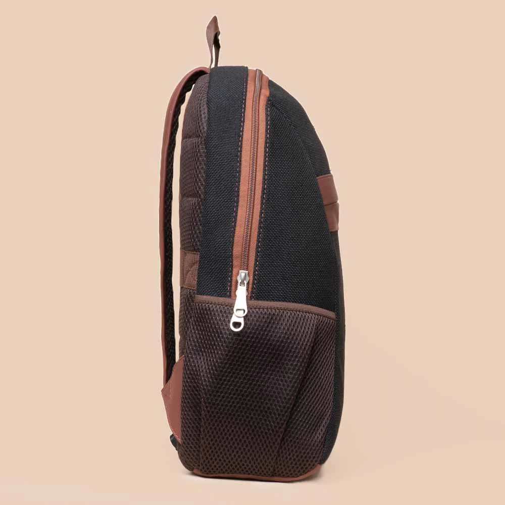 Jet Black Classic Backpack - Image 6