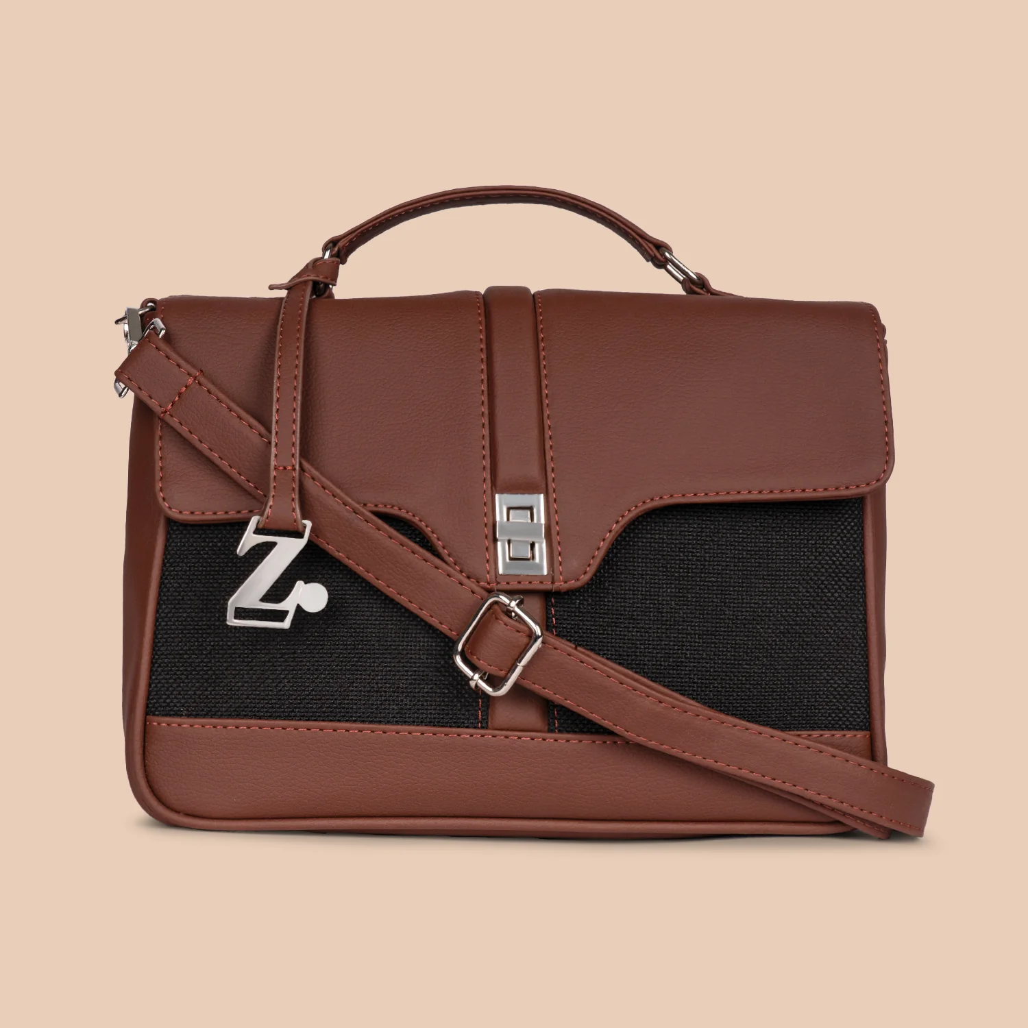 Kriti Sanon - Jet Black Nessa Satchel