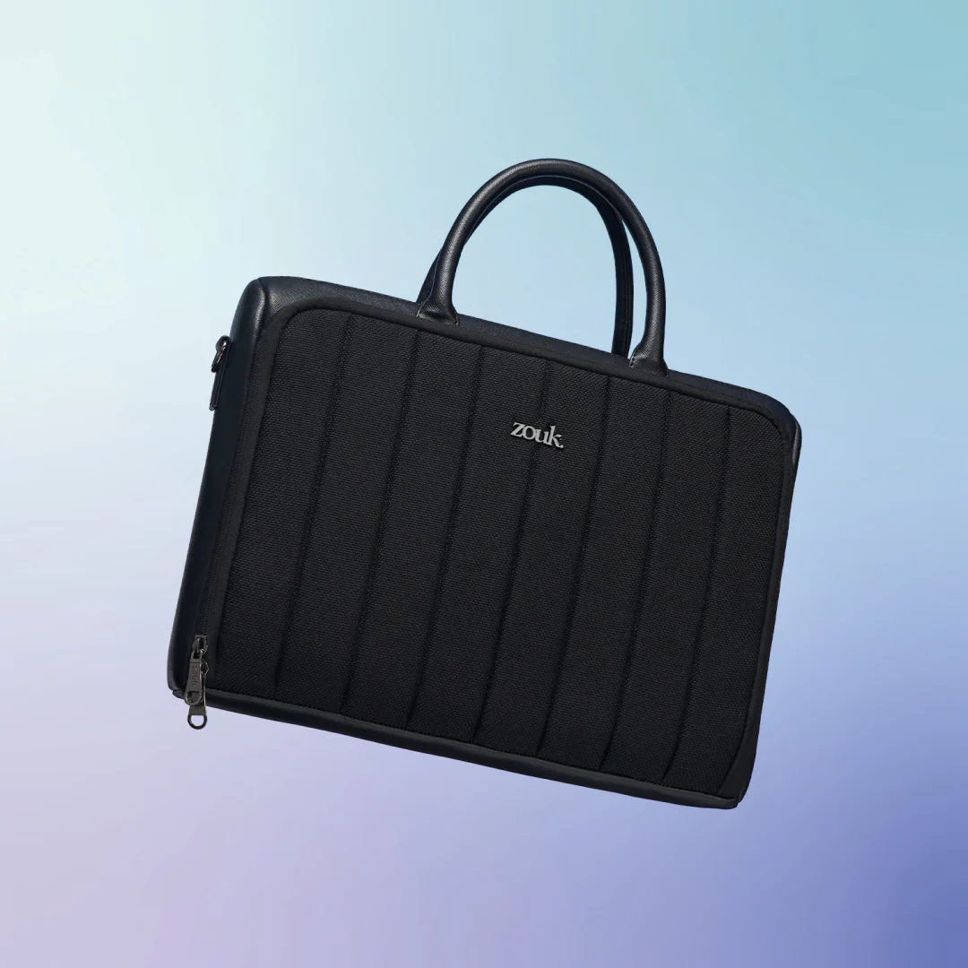 Jet Black Pro Laptop Bag (Black) - Image 2
