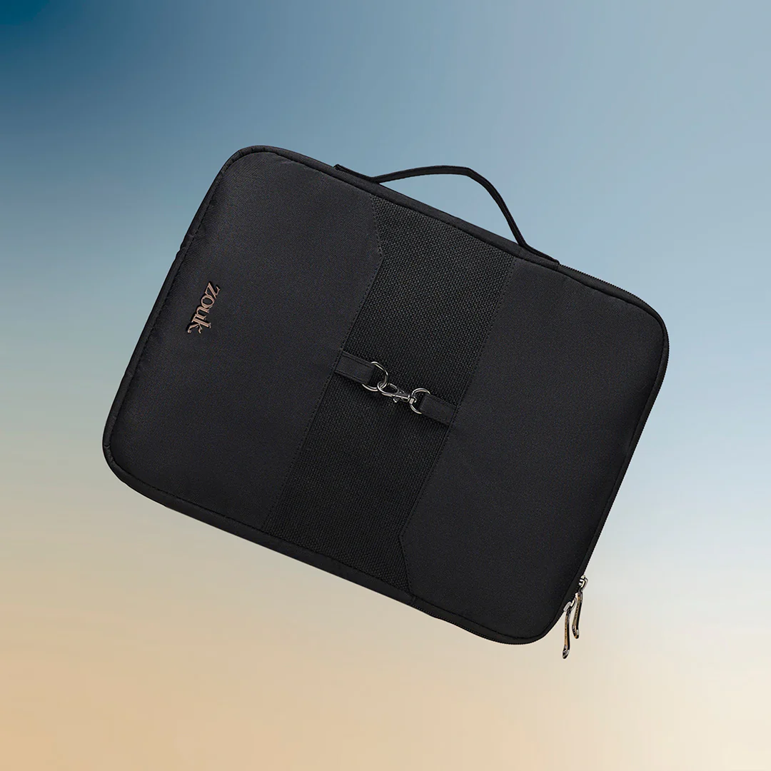 Jet Black Signature Laptop Sleeve - 15.6inch (Black)