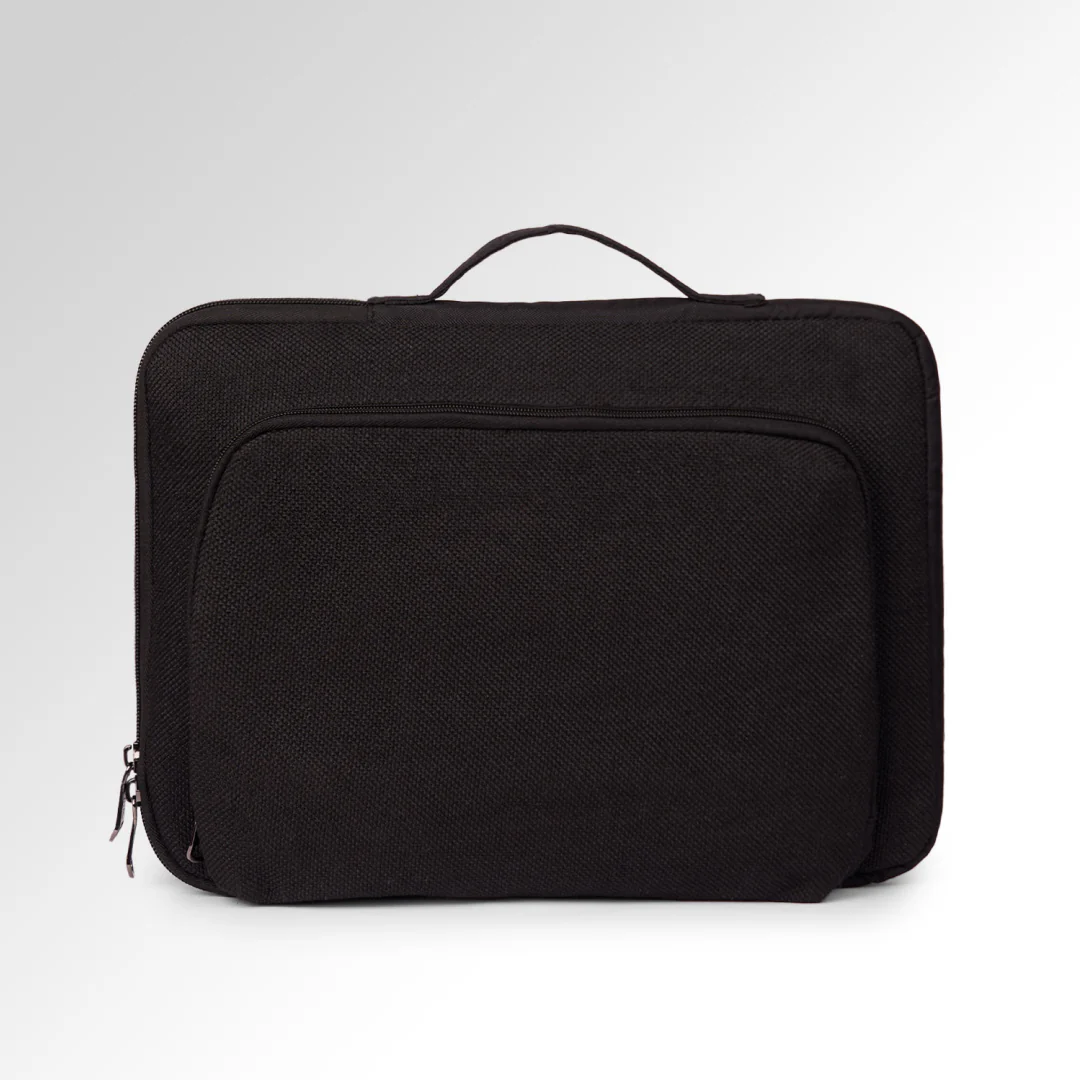 Jet Black Signature Laptop Sleeve - 15.6inch (Black) - Image 2