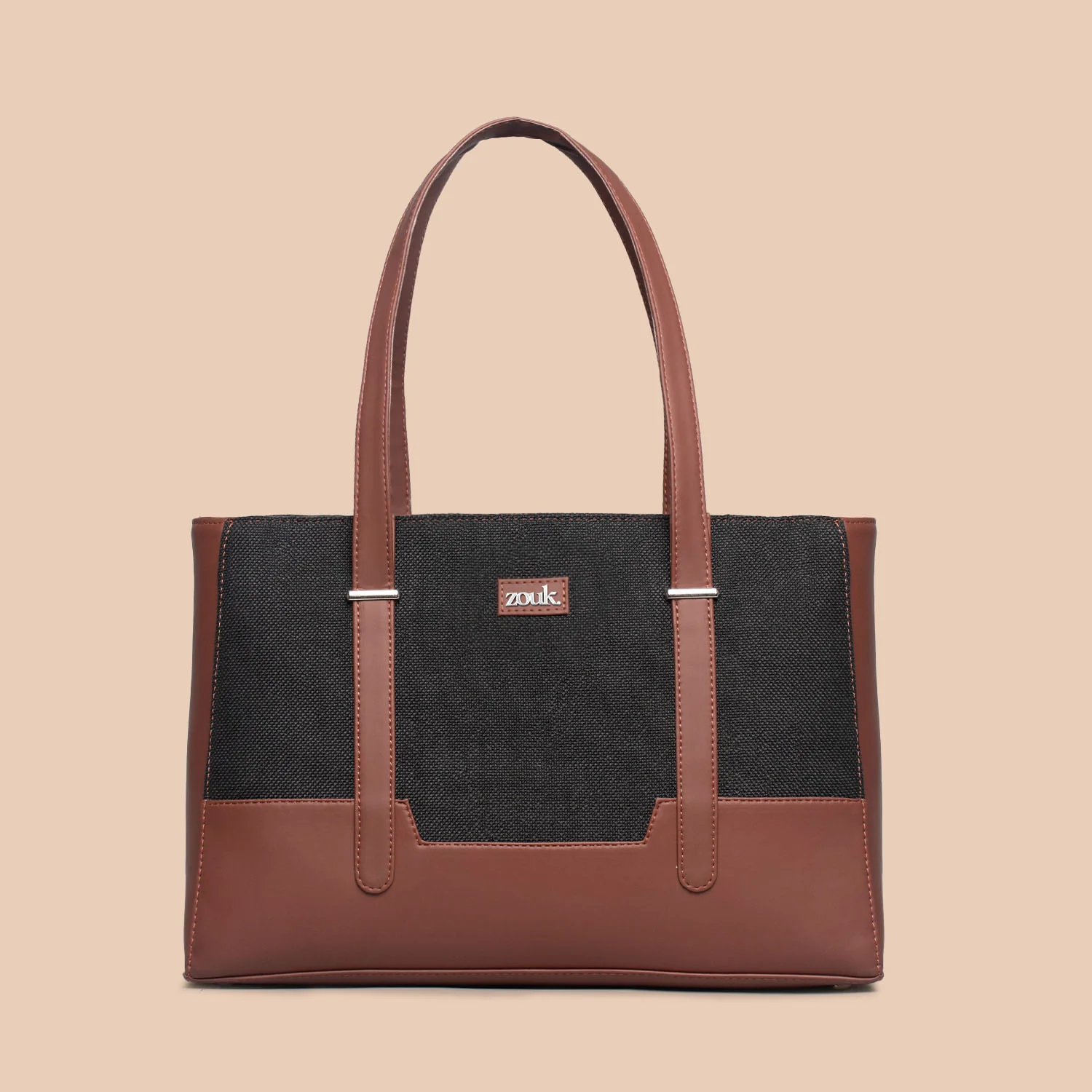 Zouk Jet Black Maya Multitasker Tote Bag - Image 4
