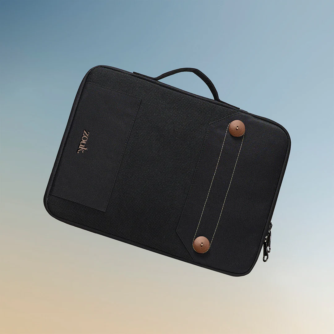 Jet Black Urban Laptop Sleeve - 14inch (Black) - Image 2