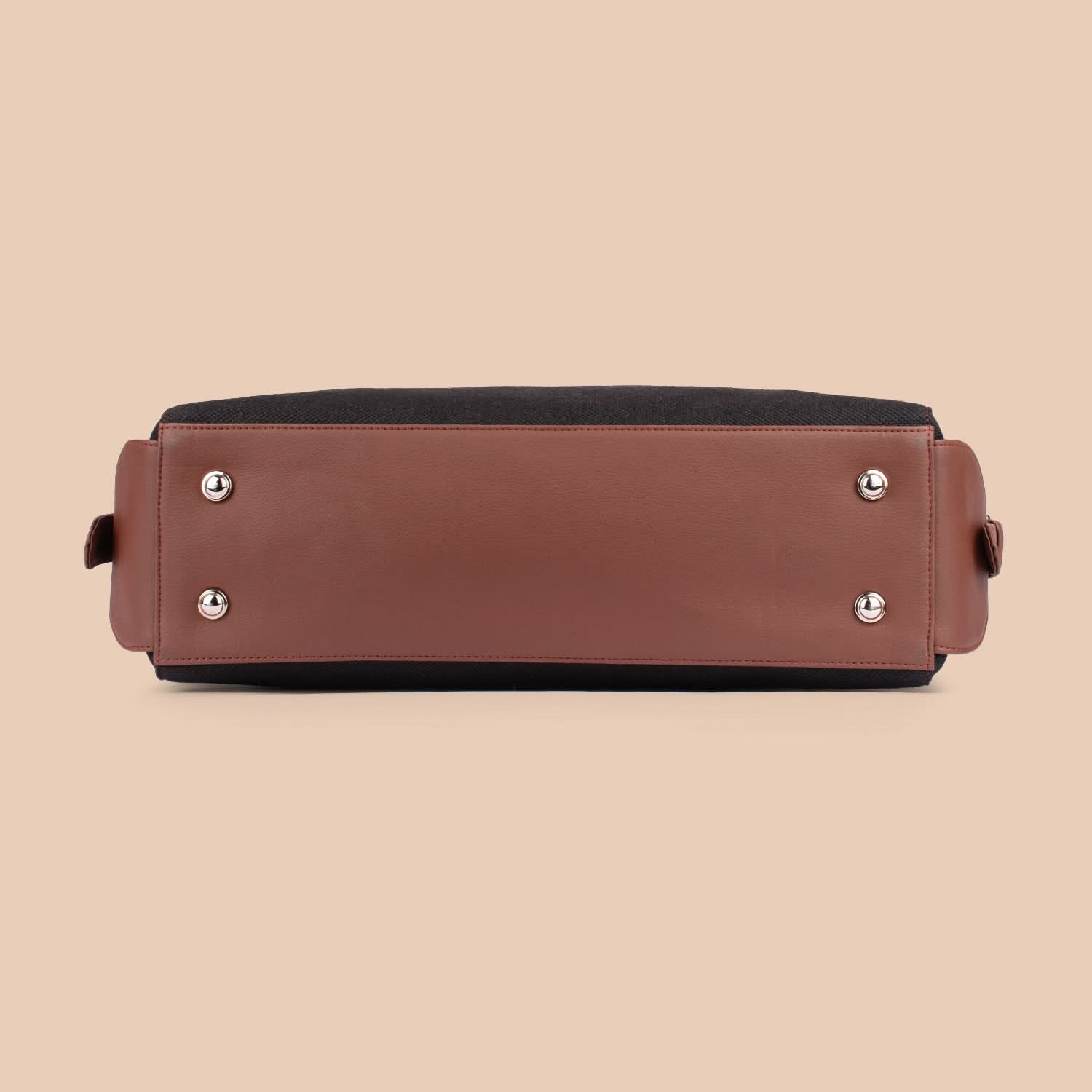 Jet Black Women's Work Bag Brown - Image 9