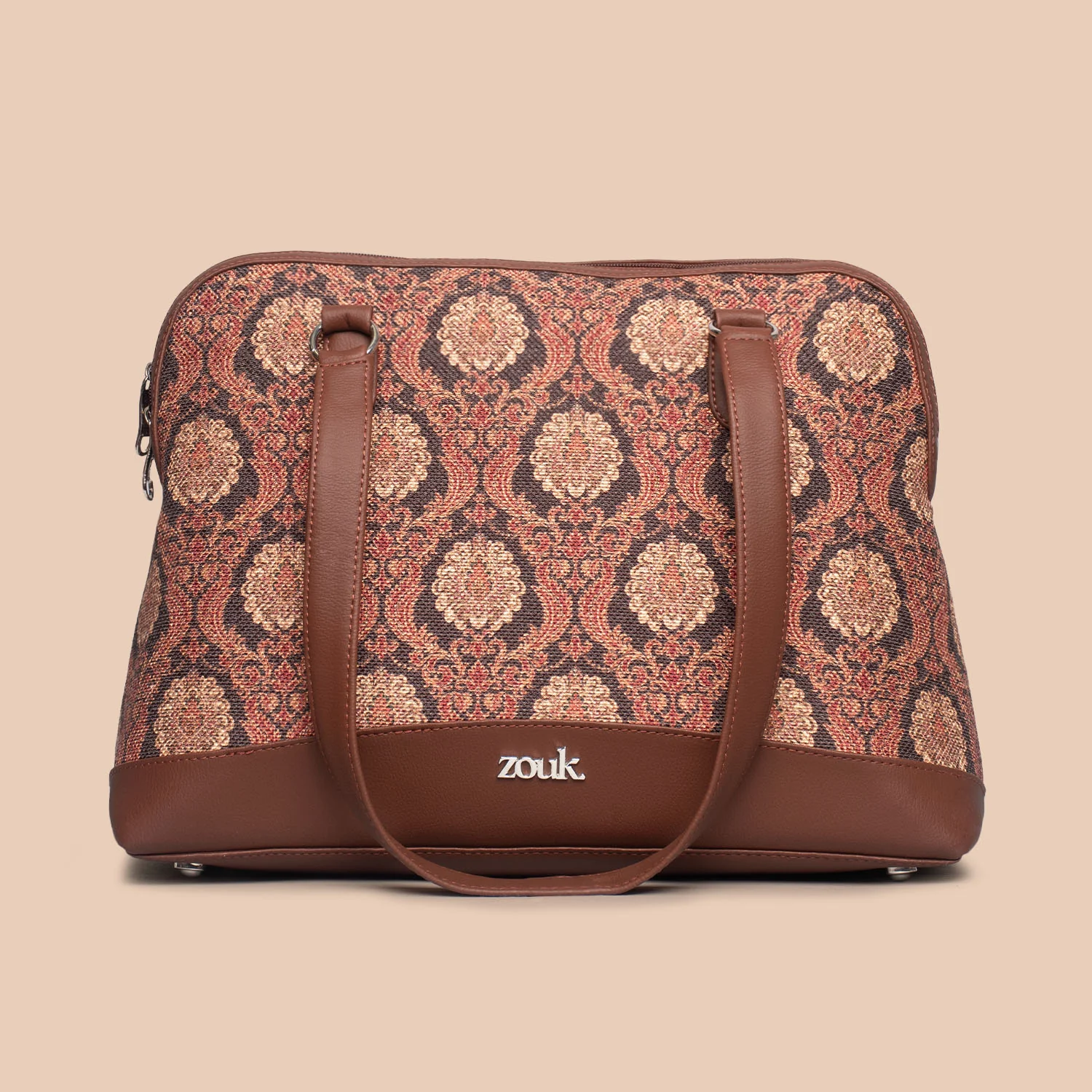 Jodhpur Damask Carry All Work Bag - Image 4