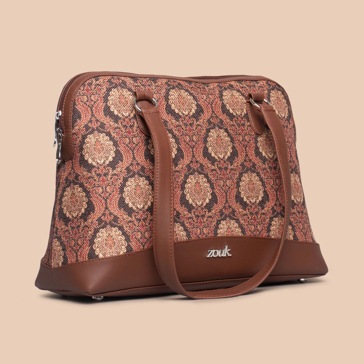 Jodhpur Damask Carry All Work Bag - Image 6