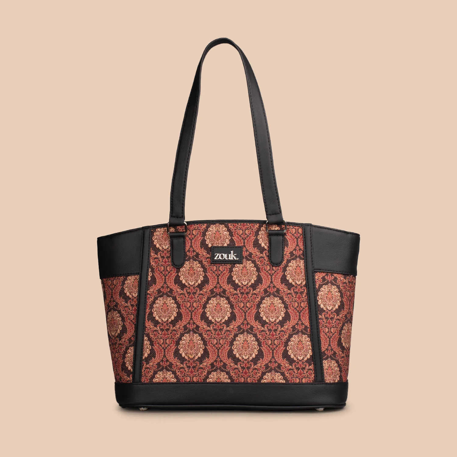 Jodhpur Damask Classic Commute Office Bag - Image 3