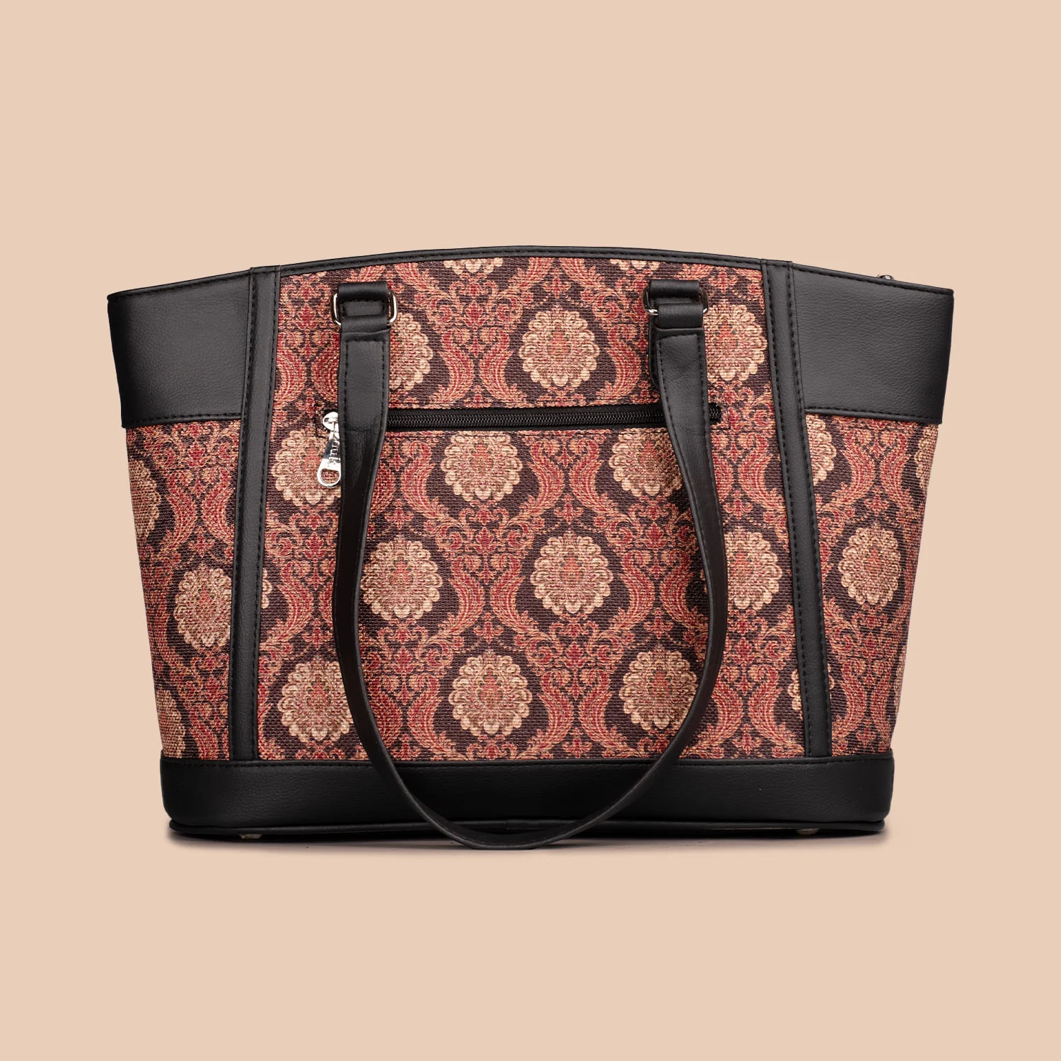 Jodhpur Damask Classic Commute Office Bag - Image 4