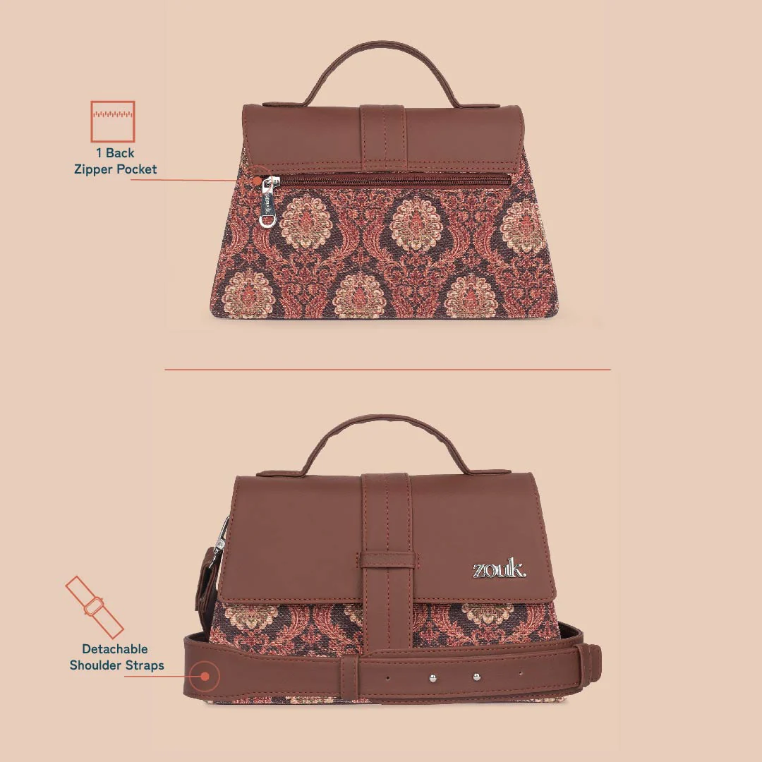Kriti Sanon - Jodhpur Damask Iconic Evening Satchel - Image 6