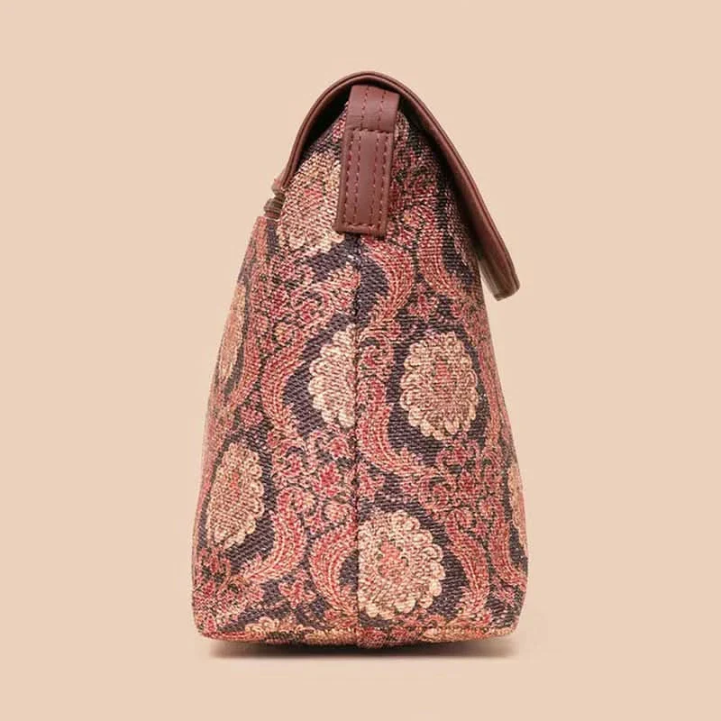 Jodhpur Damask - Office Tote Bag & Flap Sling Bag Combo - Image 9