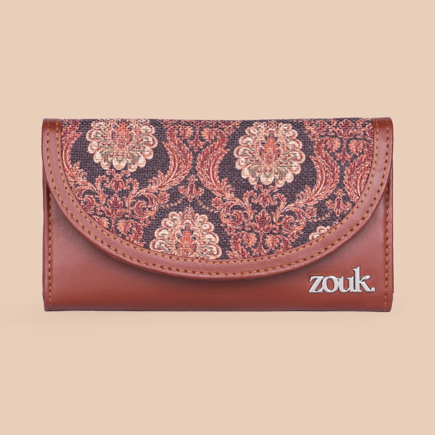 Jodhpur Damask Kyra Flap Wallet - Image 3