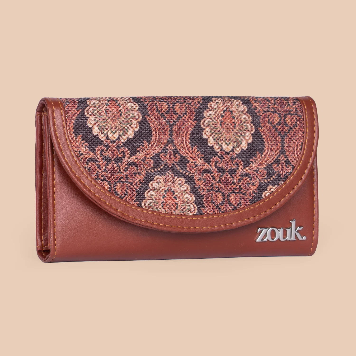 Jodhpur Damask Kyra Flap Wallet - Image 5