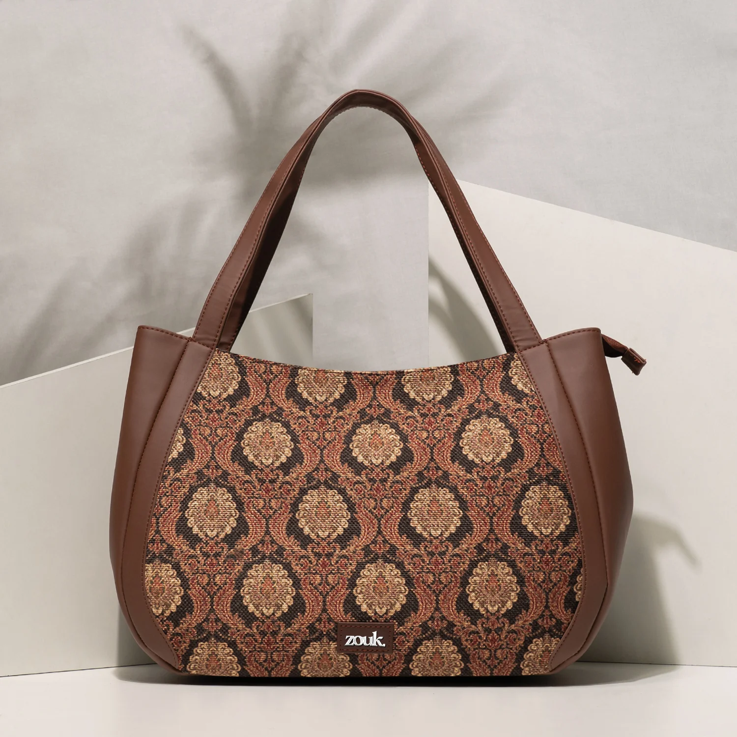 Jodhpur Damask Luna Handbag - Image 2