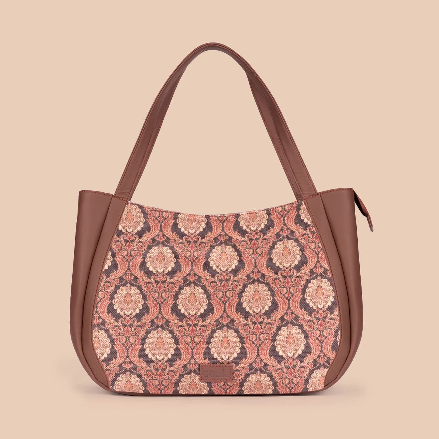 Jodhpur Damask - Luna Handbag & Flap Sling Bag Combo - Image 2