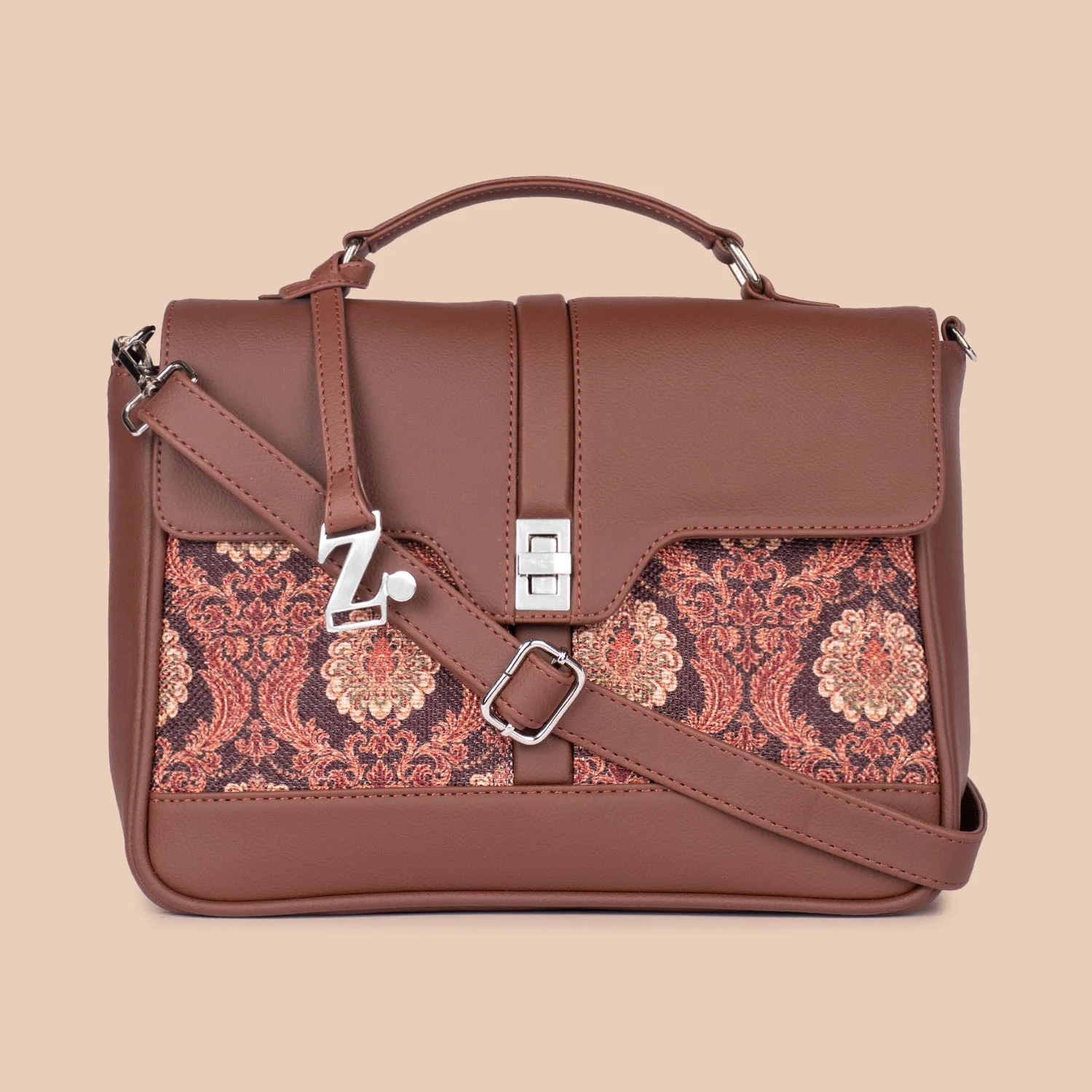 Kriti Sanon - Jodhpur Damask Nessa Satchel - Image 2