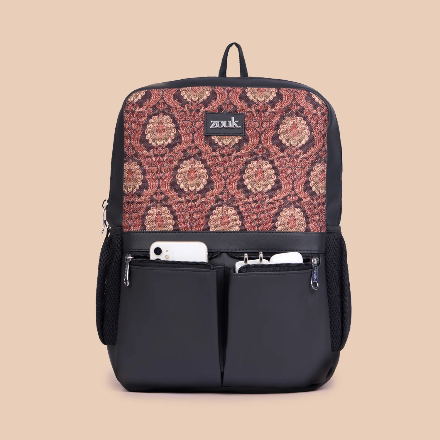Jodhpur Damask Office Backpack - Image 3