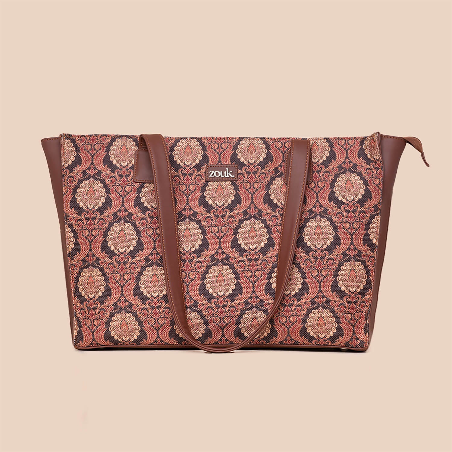 Jodhpur Damask Office Tote Bag - Image 2