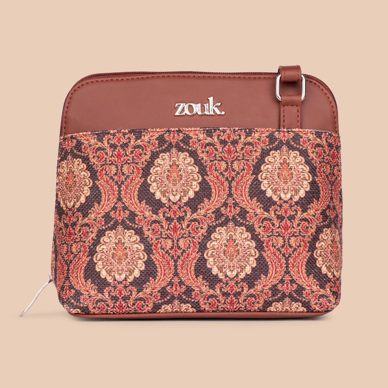 Jodhpur Damask OOO Sling Bag - Image 3
