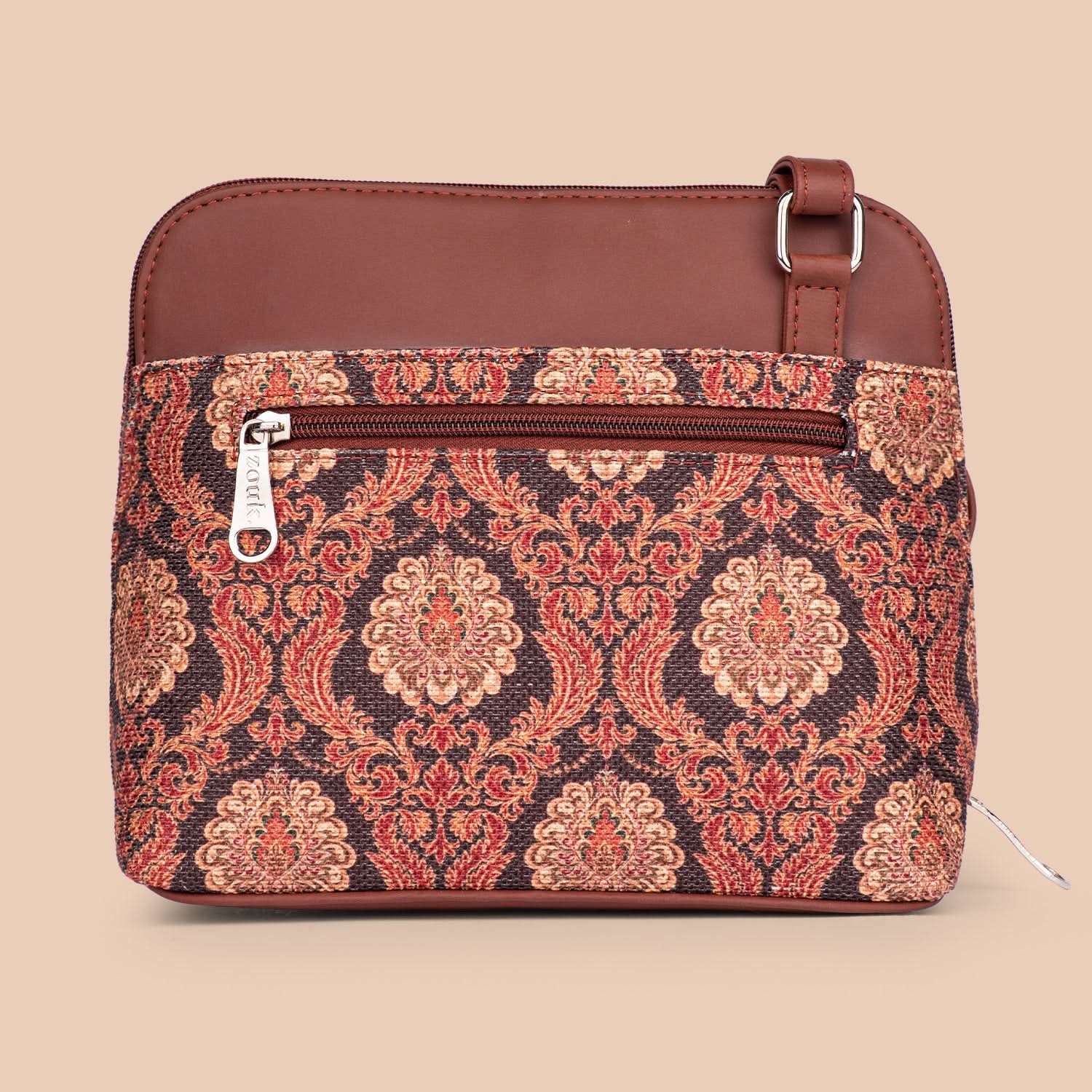 Jodhpur Damask OOO Sling Bag - Image 4