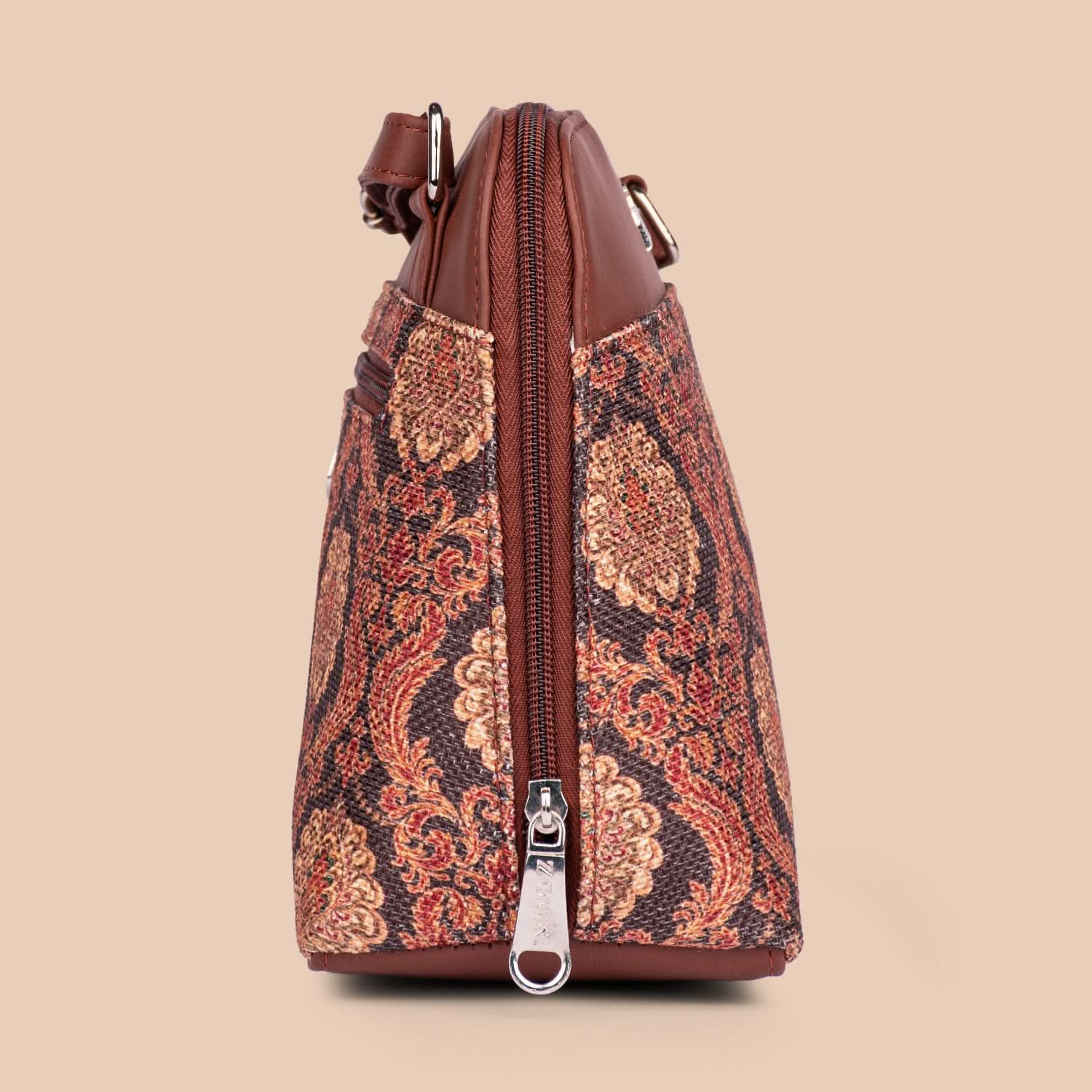 Jodhpur Damask OOO Sling Bag - Image 6