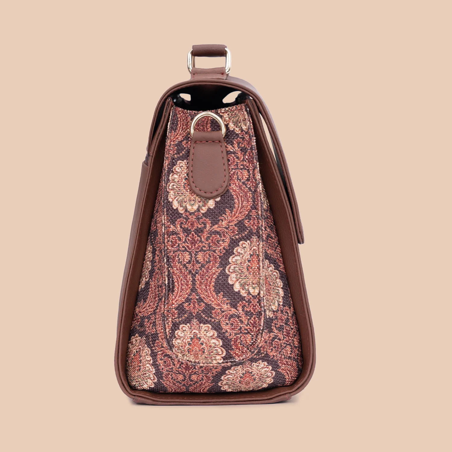 Rhea Kapoor Satchel Bag - Jodhpur Damask - Image 8