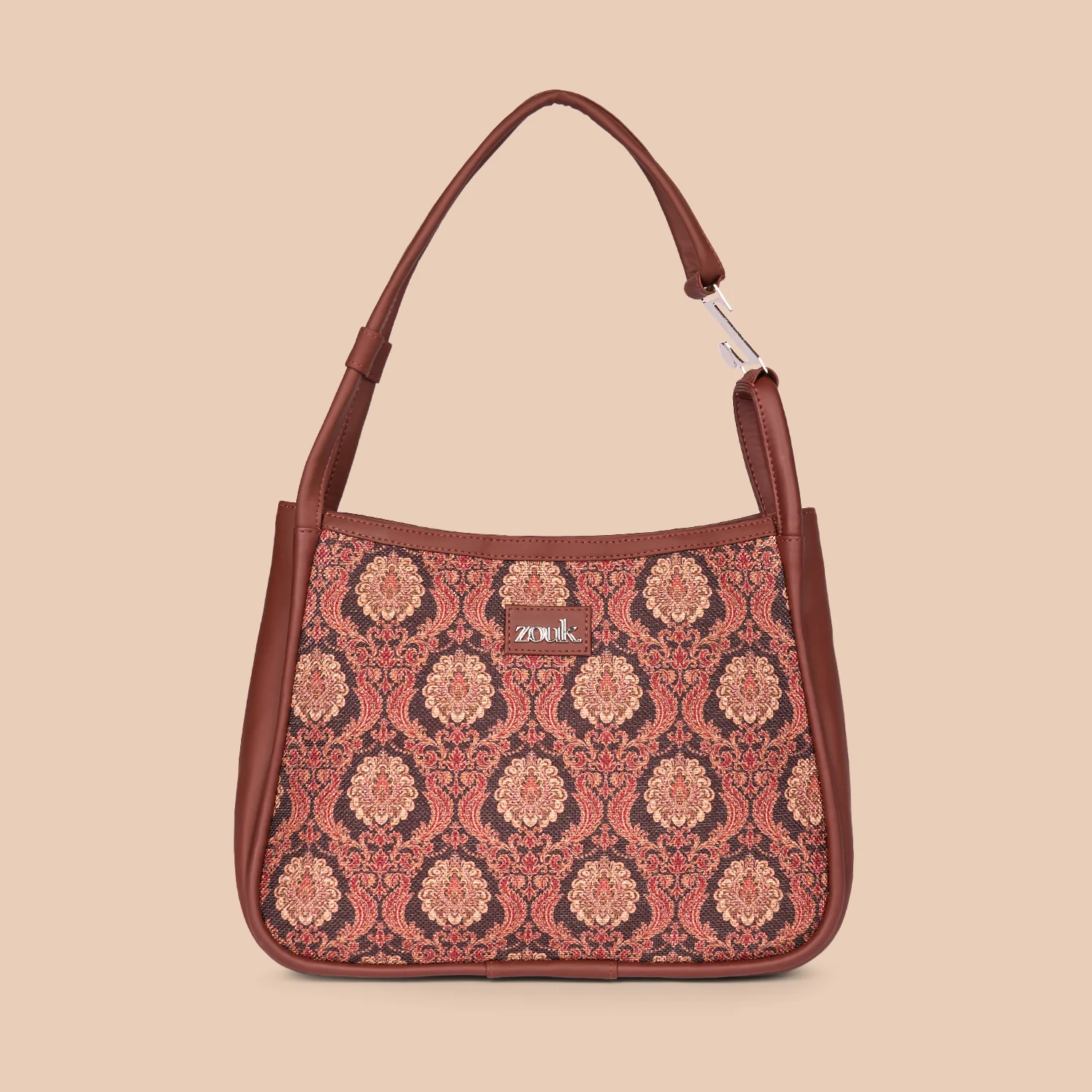 Jodhpur Damask Sleek Shoulder Bag - Image 2