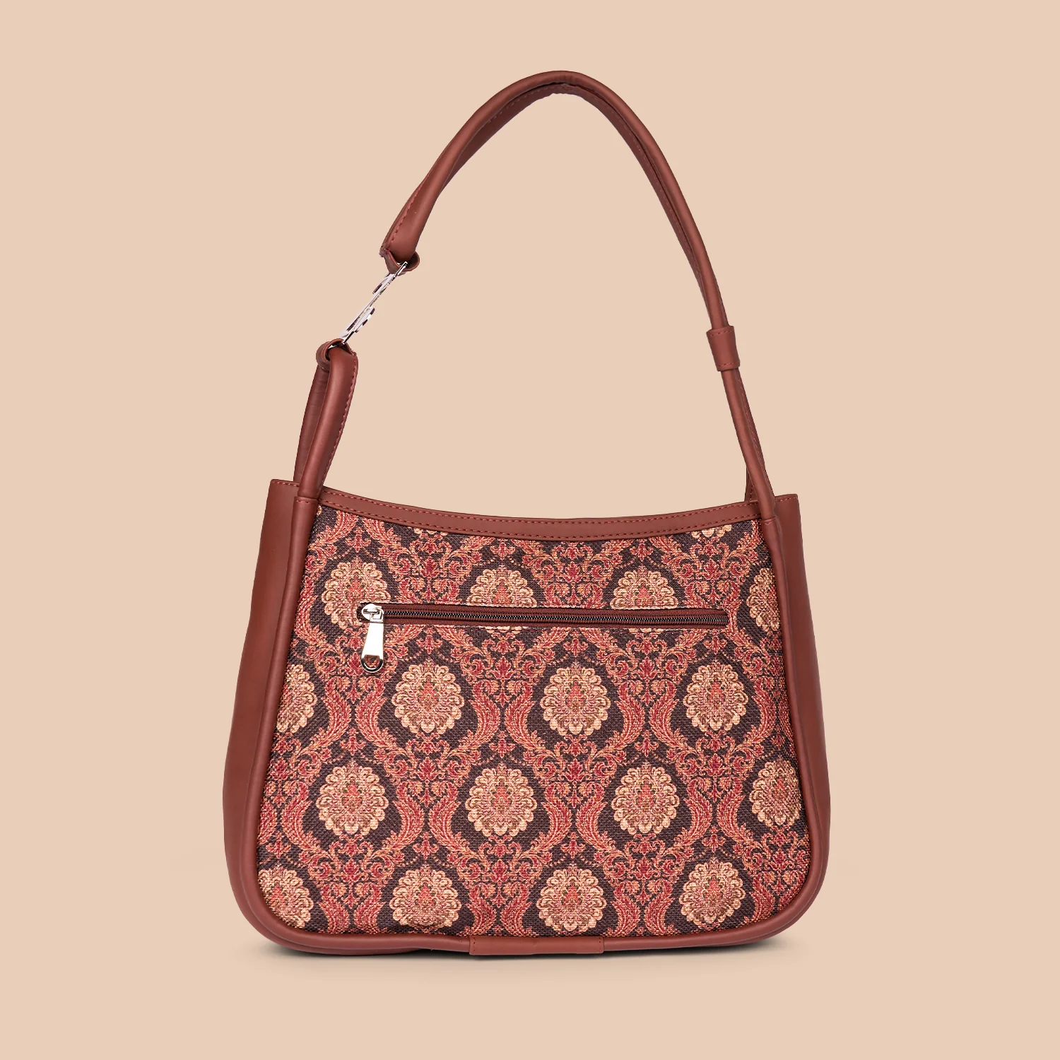 Jodhpur Damask Sleek Shoulder Bag - Image 3