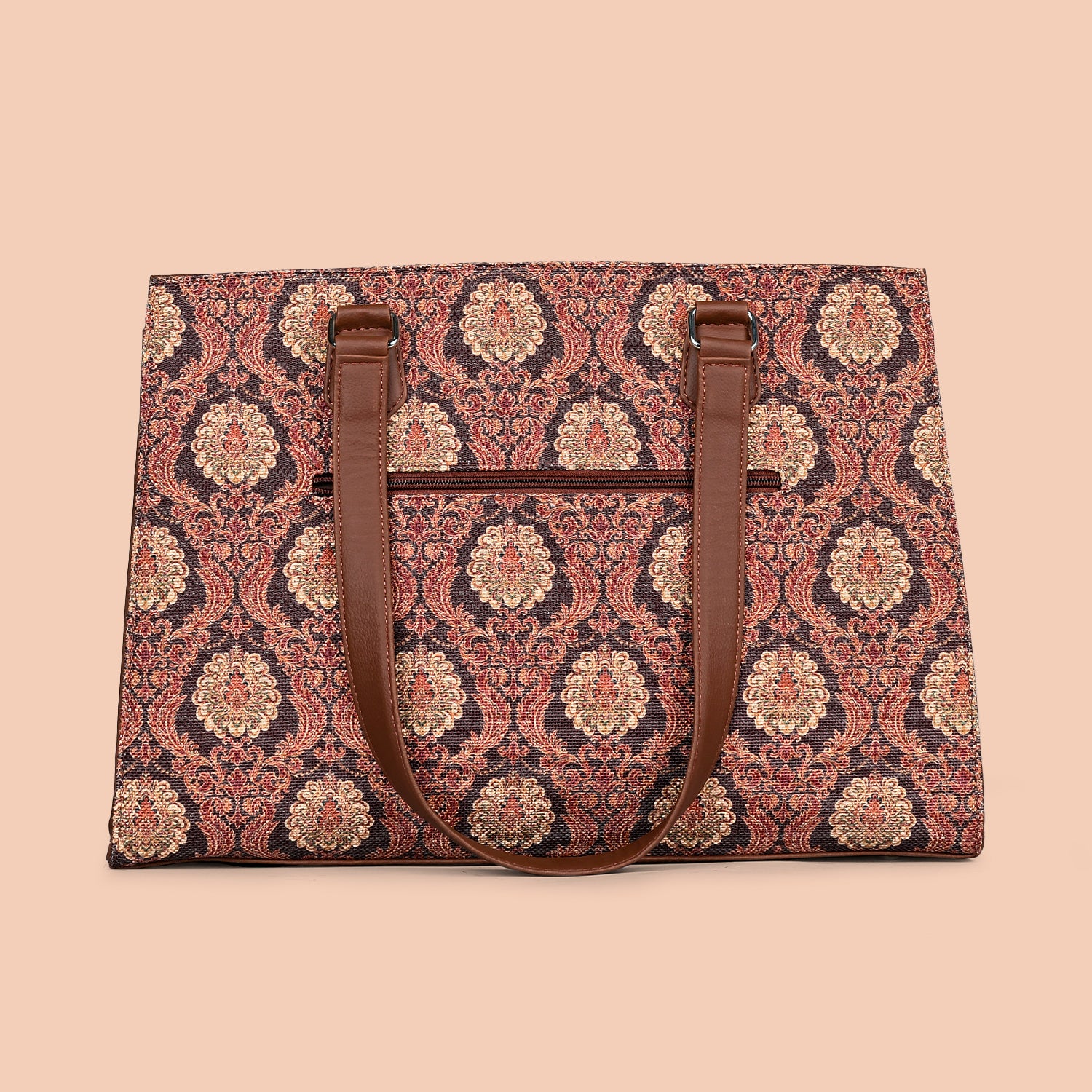Jodhpur Damask Statement Business Bag - Image 4