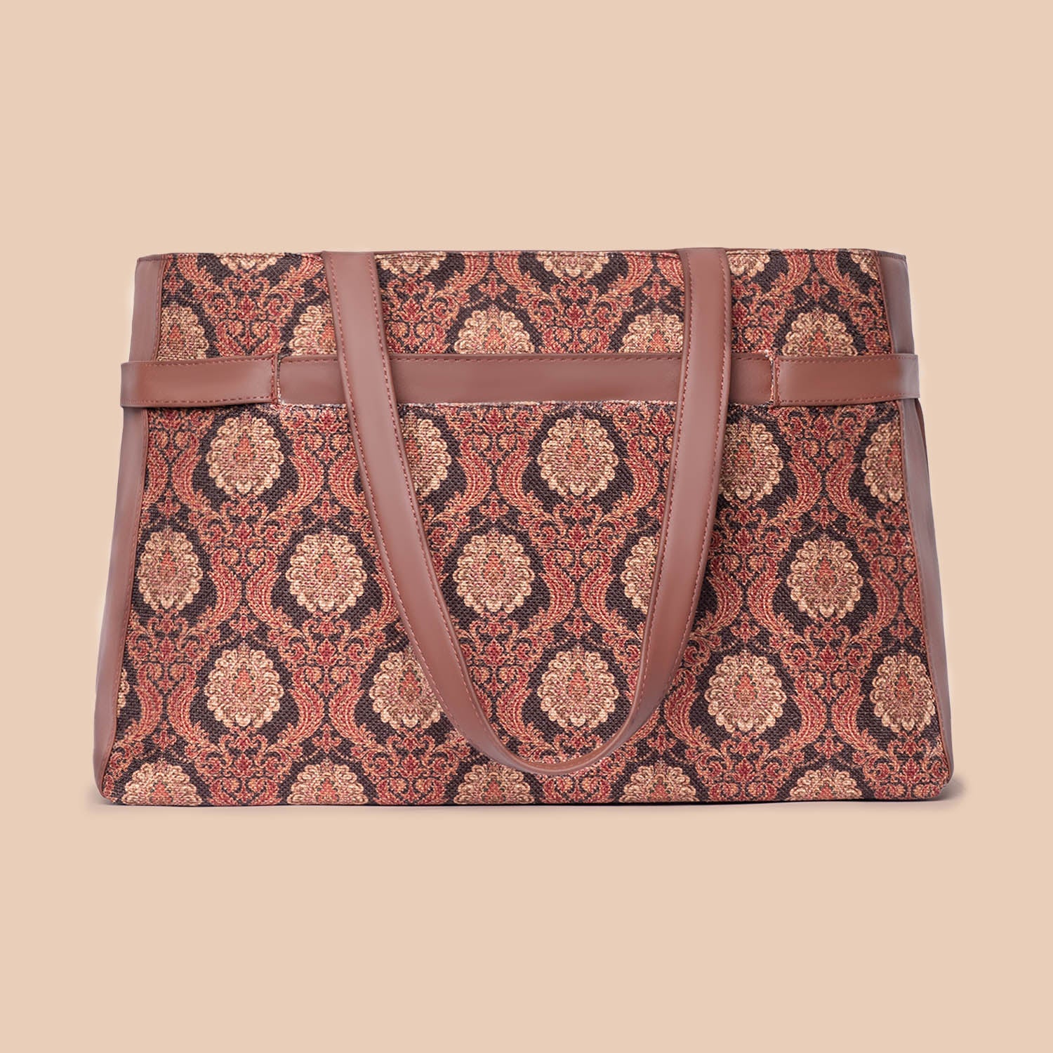 Jodhpur Damask Statement Office Bag - Image 4