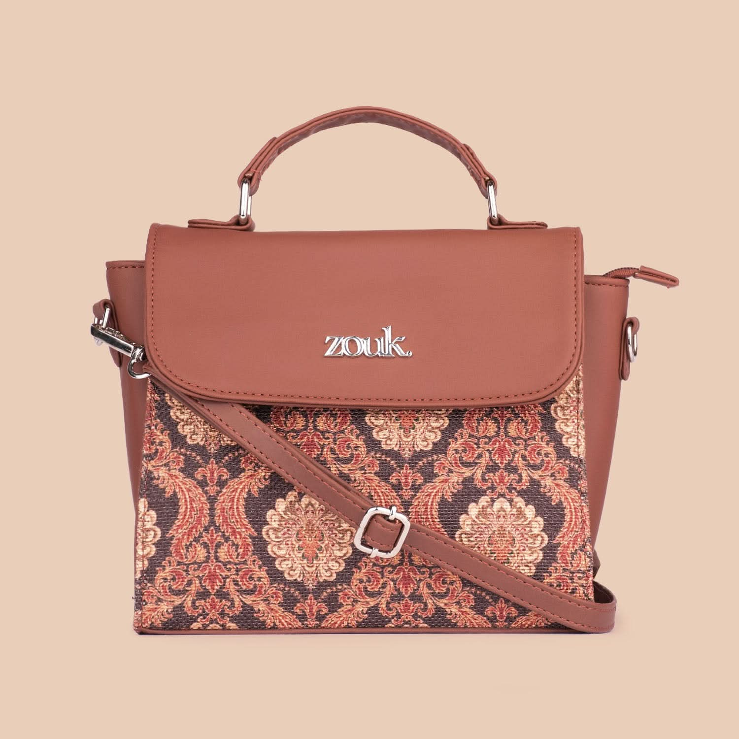Jodhpur Damask Statement Sling Bag - Image 3