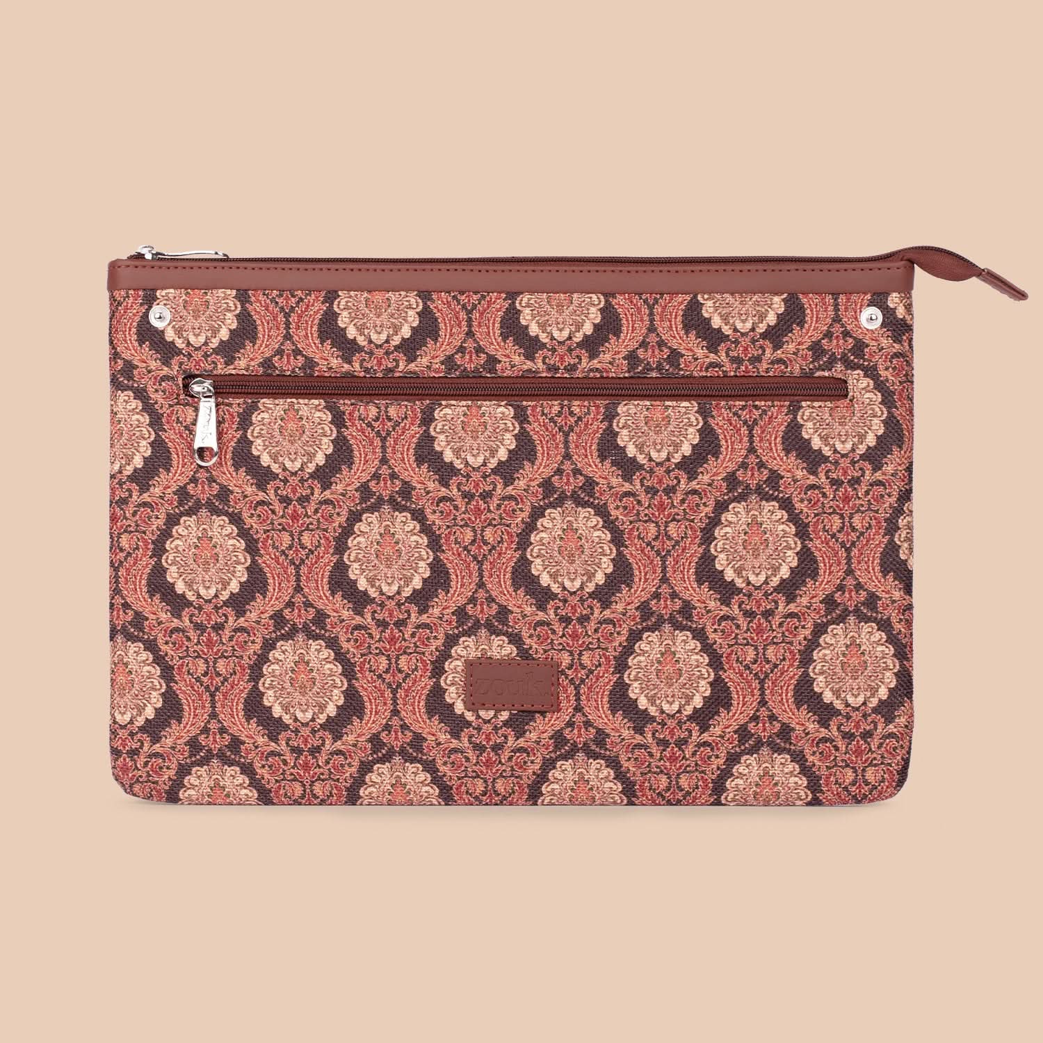Zouk Jodhpur Damask Maya Multitasker ToteĀ Bag - Image 9
