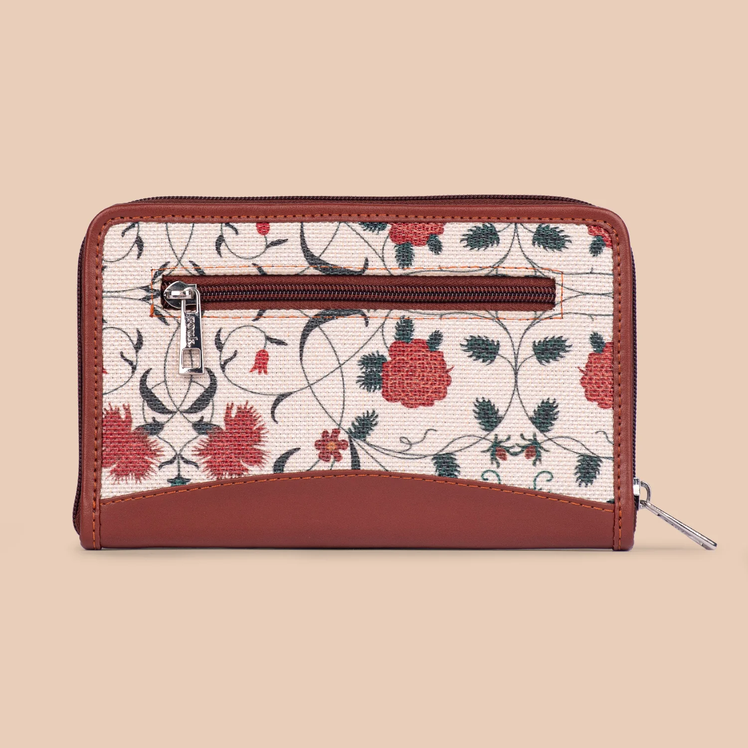 Junagarh Florals Chain Wallet - Image 3