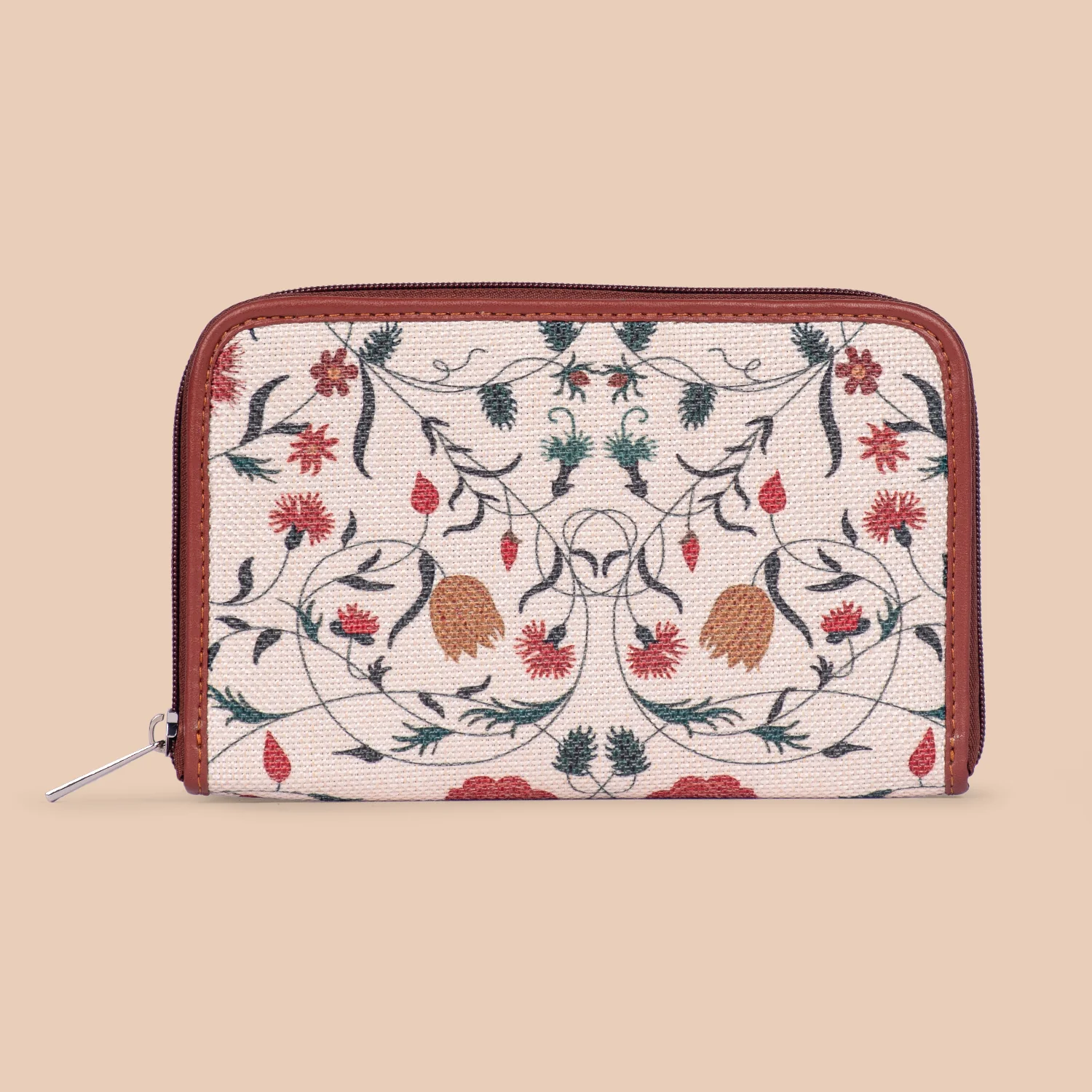 Junagarh Florals Classic Zipper Wallet - Image 2