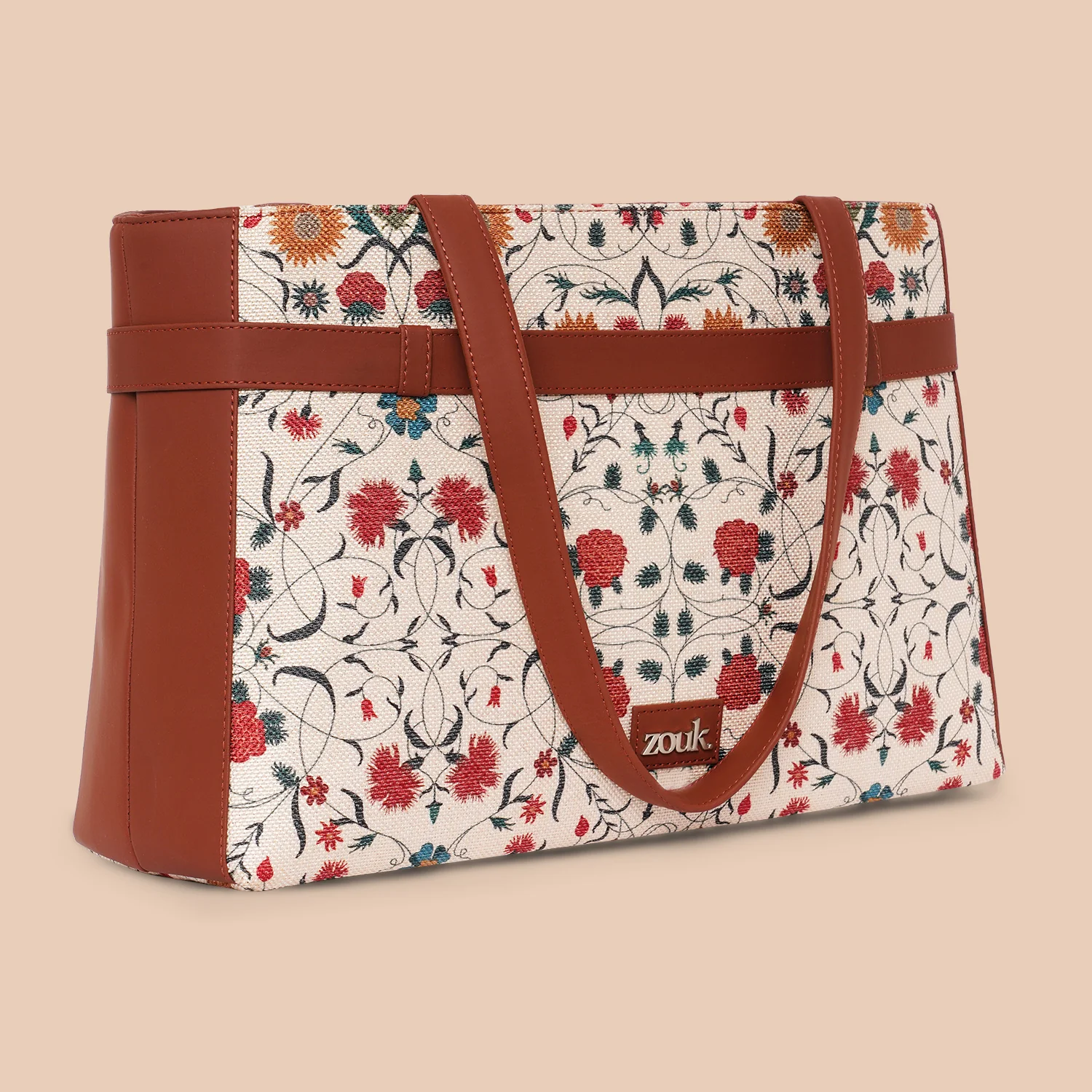 Junagarh Florals Statement Office Bag - Image 5