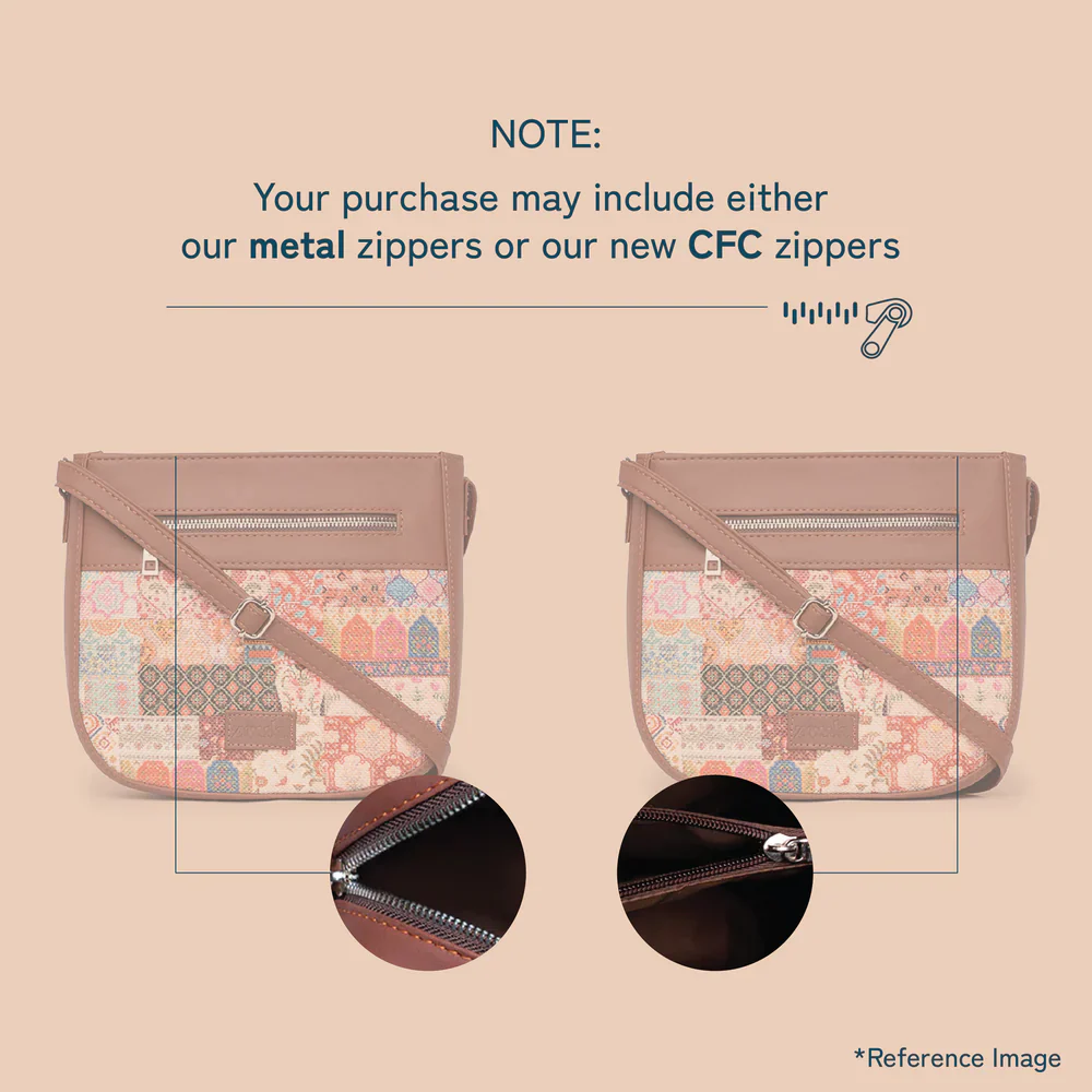 Junagarh Florals U-Shaped Sling Bag - Image 11