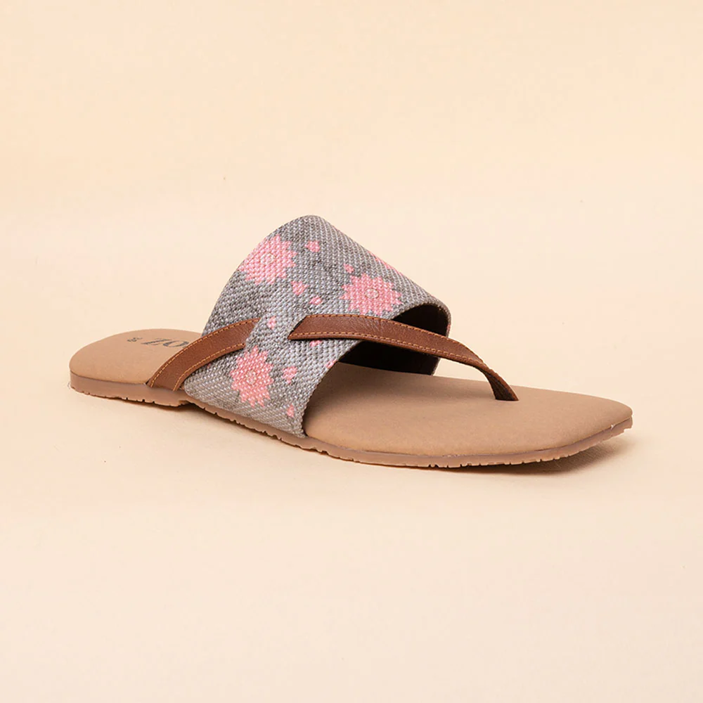Kadapa Garden Side Toe Flats - Image 7