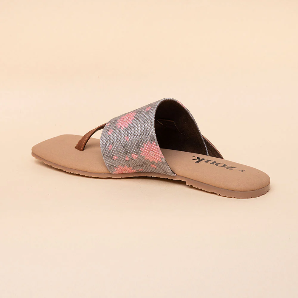 Kadapa Garden Side Toe Flats - Image 8