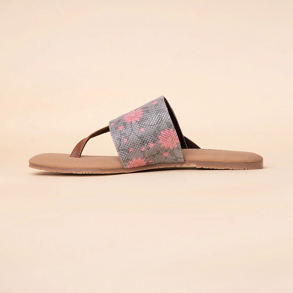 Kadapa Garden Side Toe Flats - Image 9