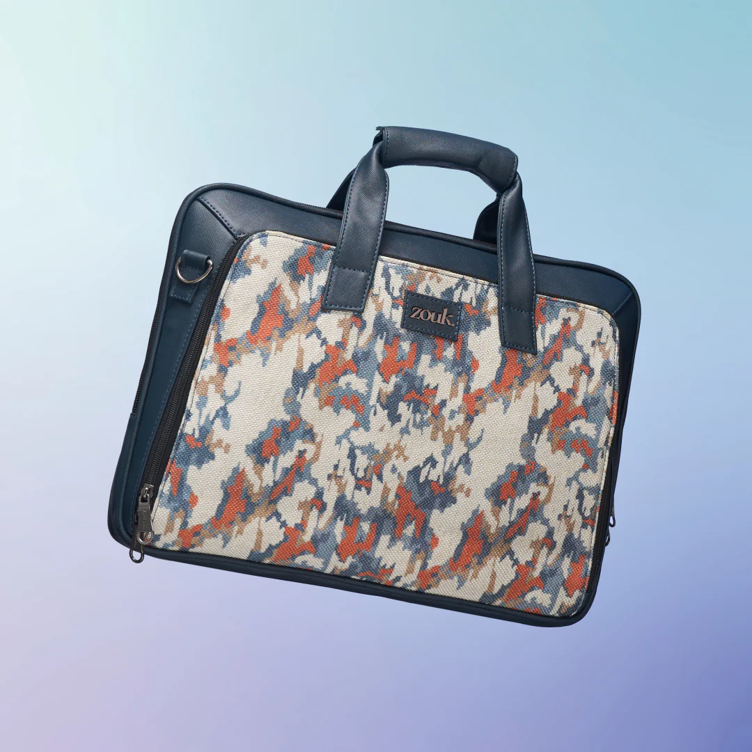 Kasauli Cipher Executive Laptop Bag (Blue) - Image 2