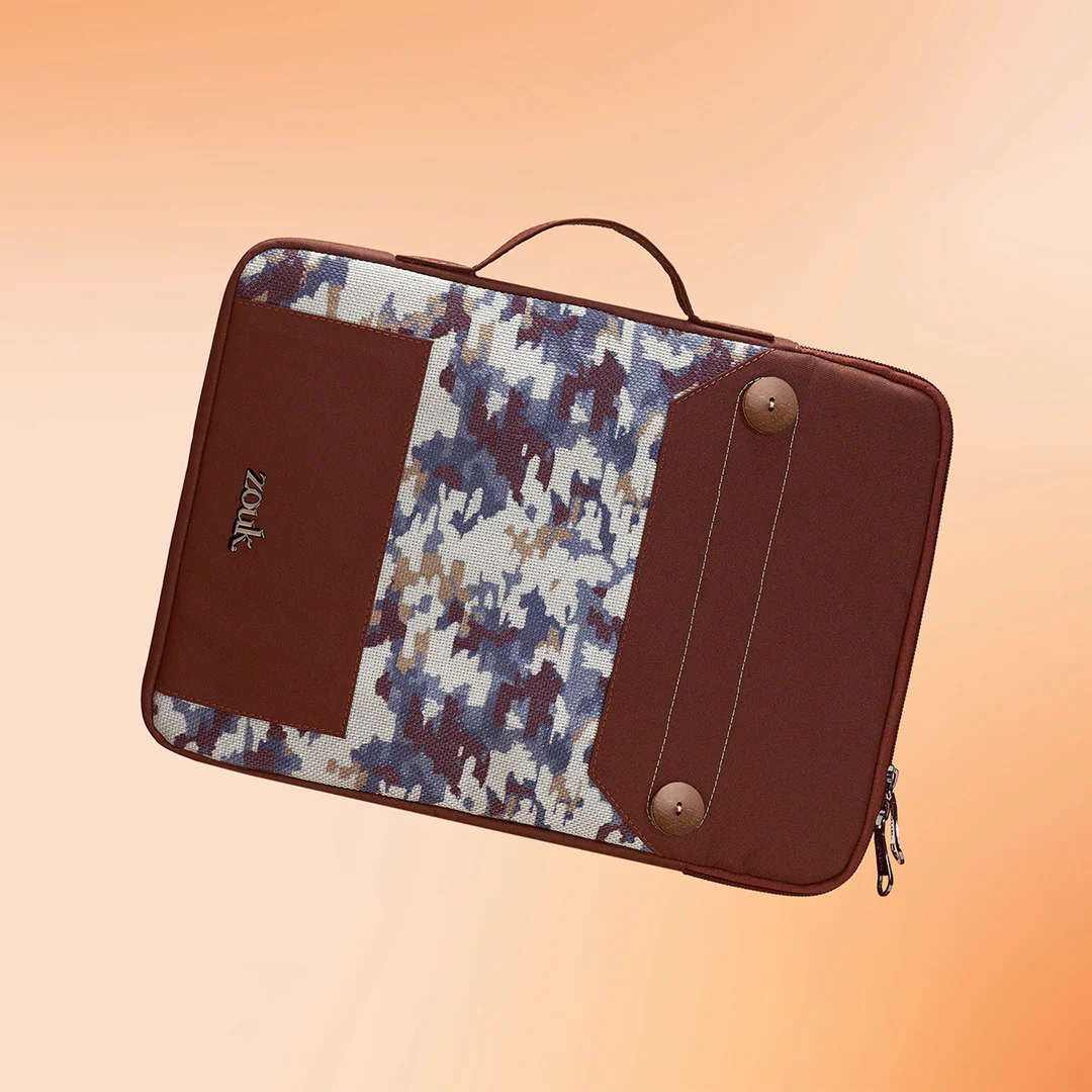 Kasauli Cipher Urban Laptop Sleeve - 14inch (Brown) - Image 2