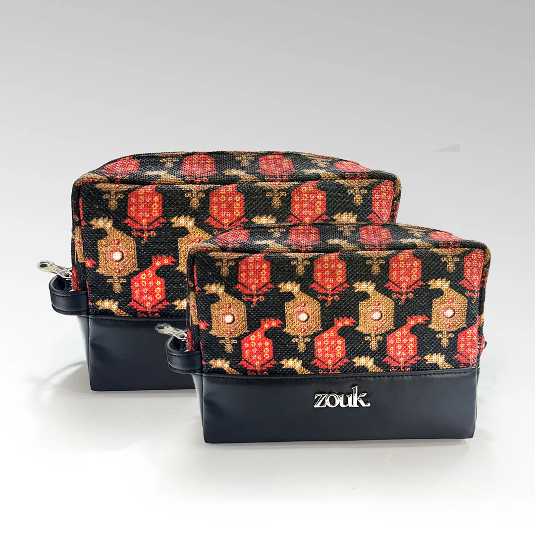 Kashi Kinkhab Raha Travel Pouch (Small+Medium) Combo - Image 2