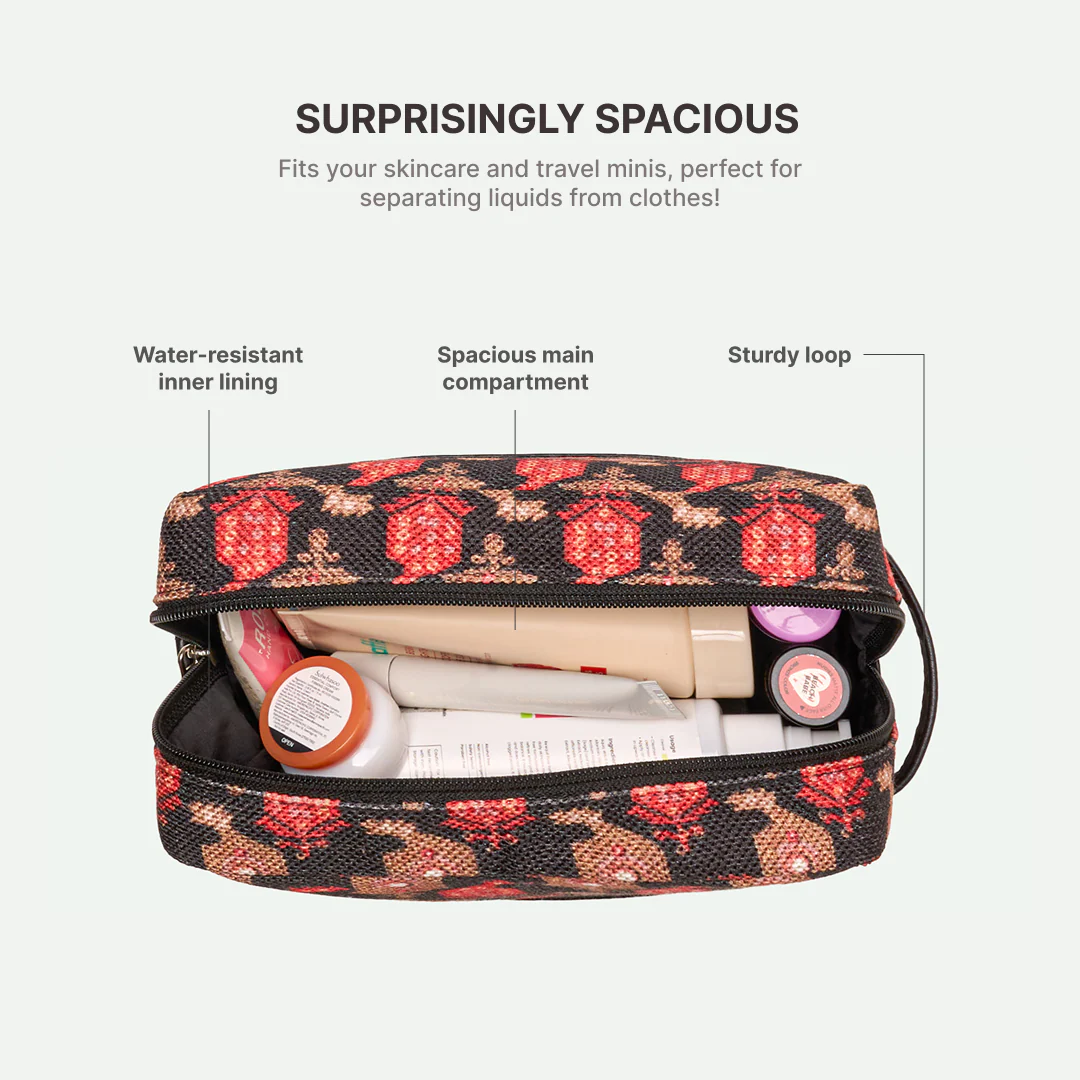 Kashi Kinkhab Raha Travel Pouch (Small+Medium) Combo - Image 4