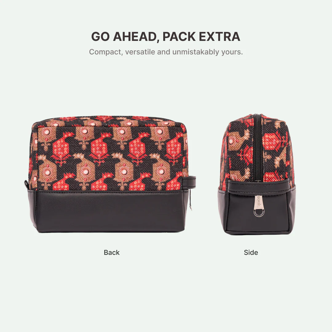 Kashi Kinkhab Raha Travel Pouch (Small+Medium) Combo - Image 5