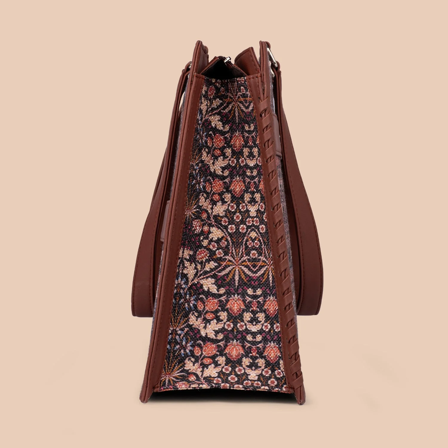 Kashmir Blooms Boardroom Office Bag - Image 7