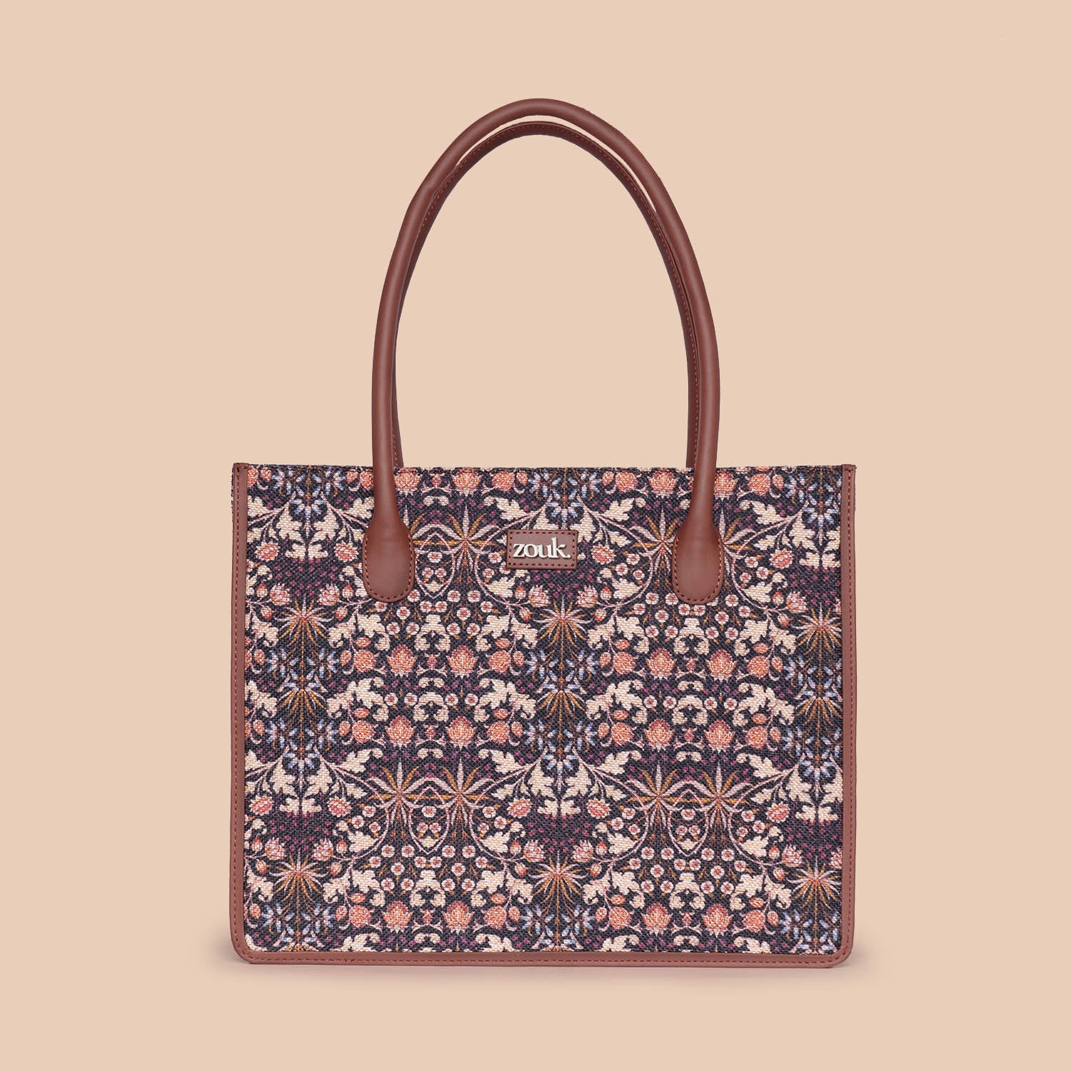 Kashmir Blooms Book Tote - Image 3