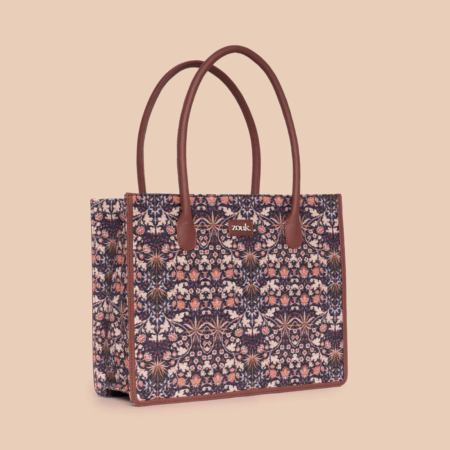 Kashmir Blooms Book Tote - Image 5