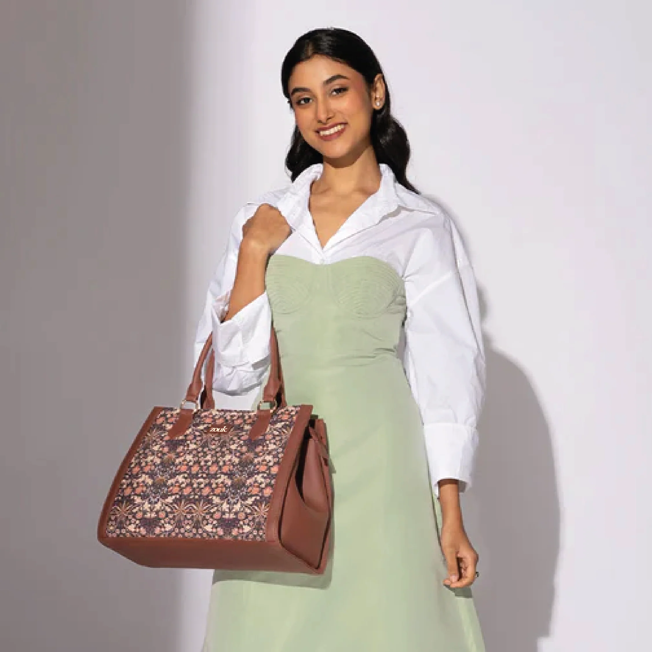 Kashmir Blooms Classic Handbag - Image 2