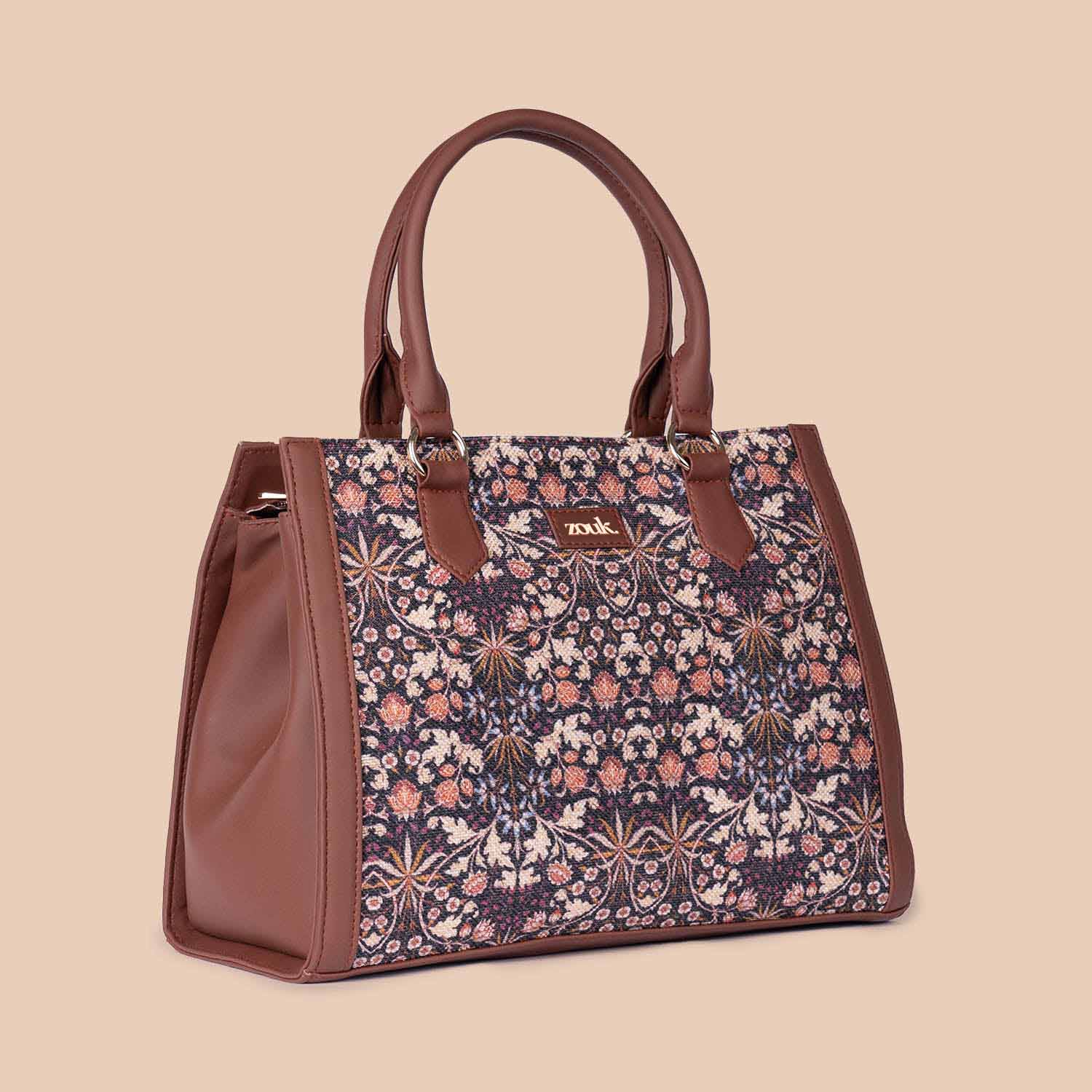 Kashmir Blooms Classic Handbag - Image 4