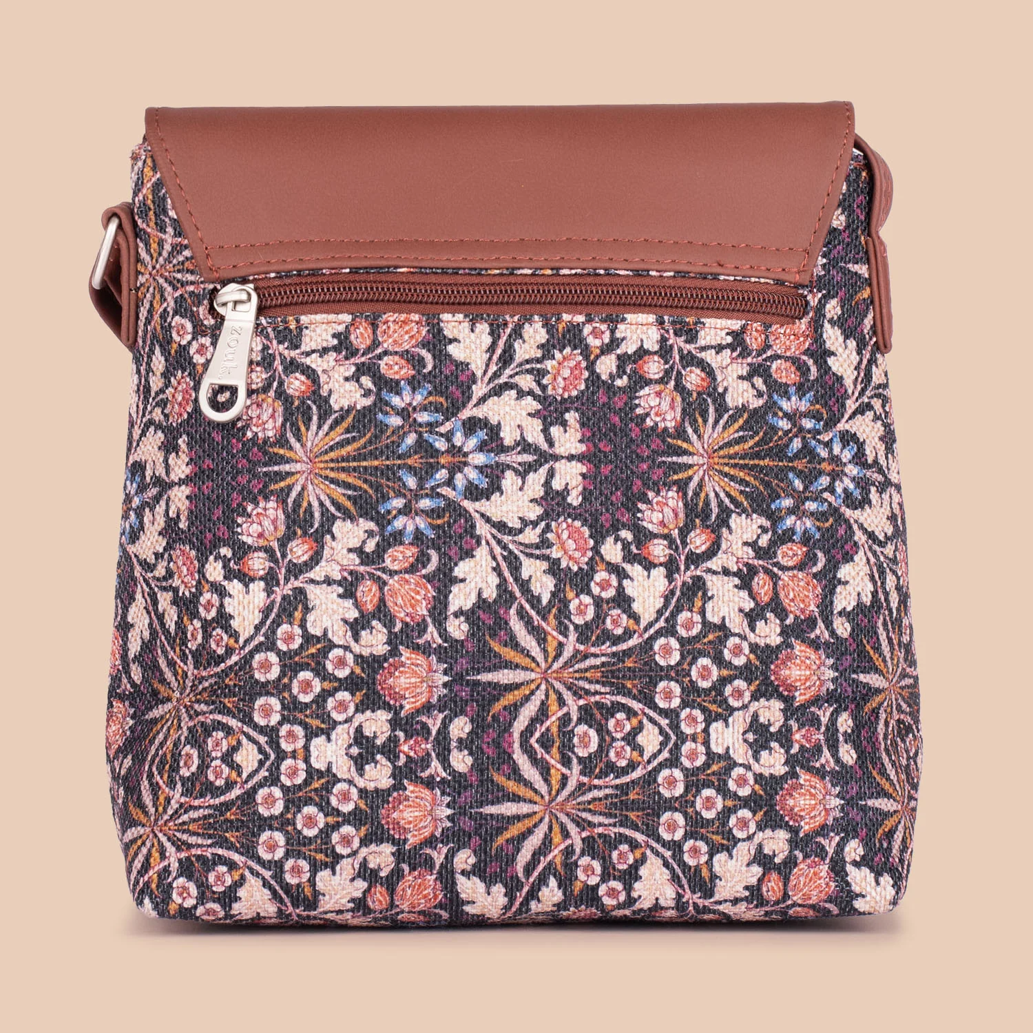 Kashmir Blooms Flap Sling Bag - Image 6
